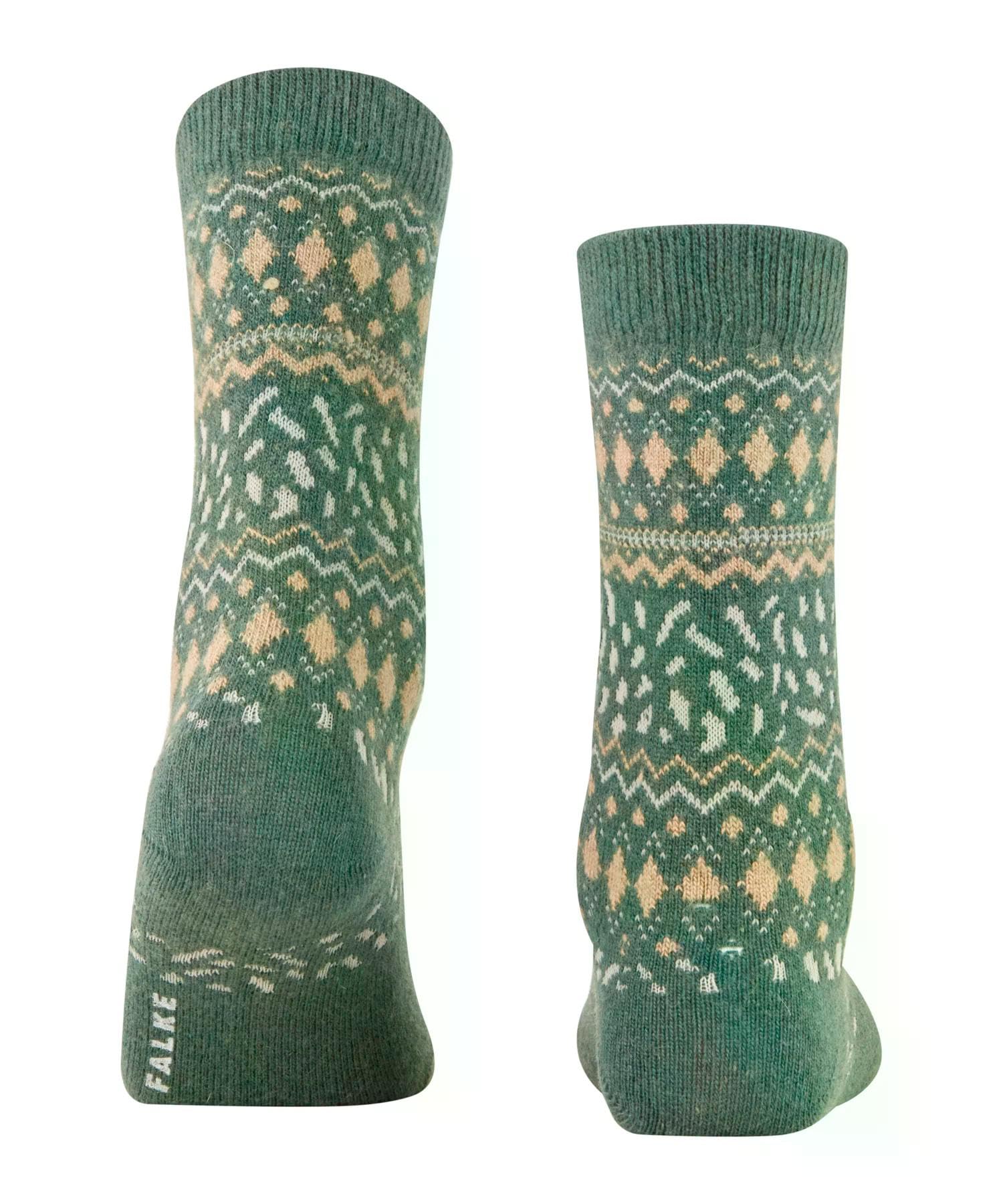 falke-cosy-wool-socken-hunter-green-35-38-kaschmir image 2