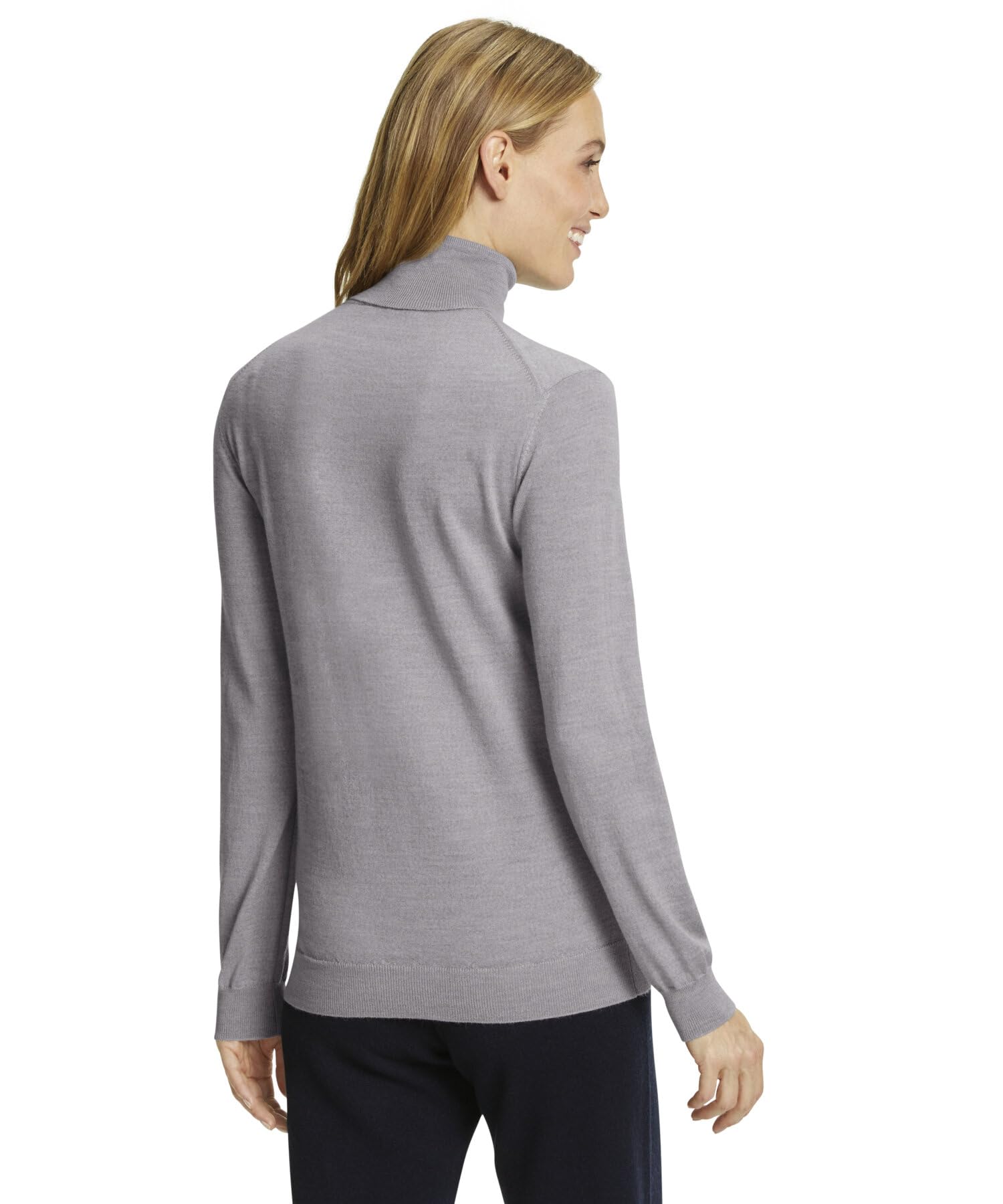 falke-merino-rollkragenpullover-damen-merinowolle-schwarz image 2