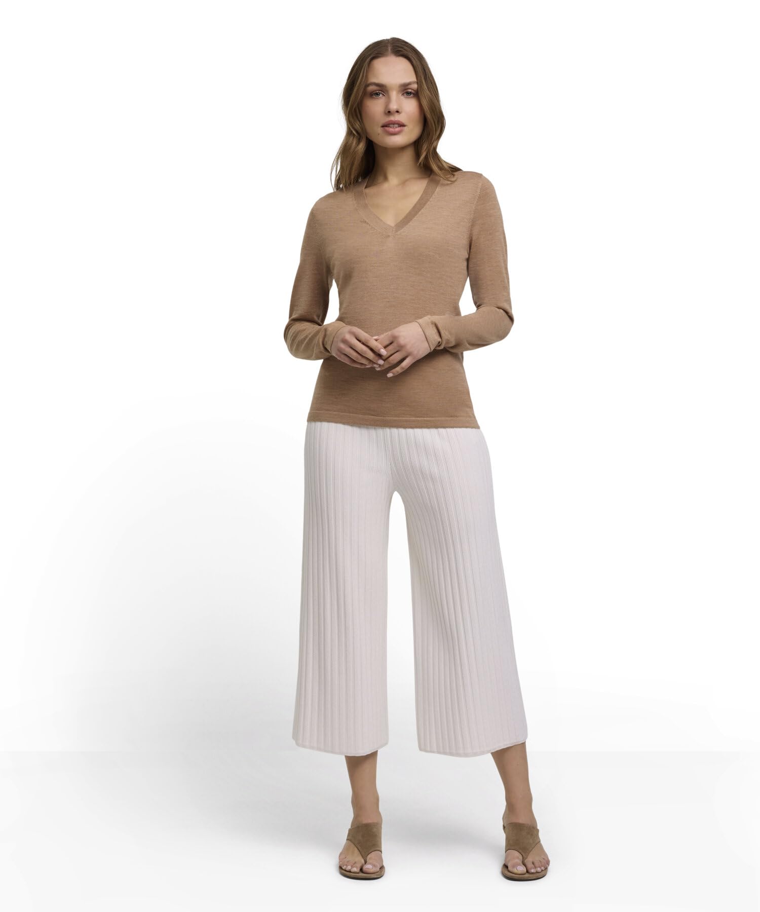 falke-cotton-touch-v-neck-pullover-merinowolle-schwarz image 3