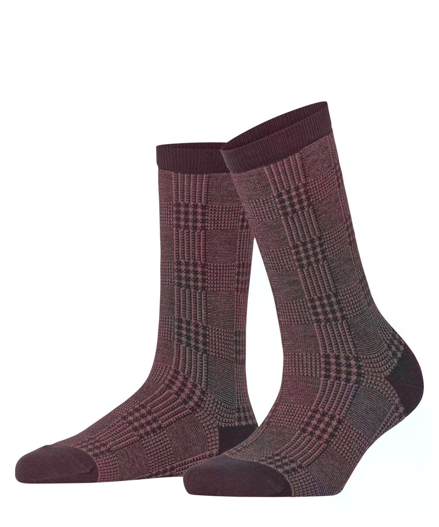 burlington-glitter-check-socken-marine-6120-damen-lurex image 7