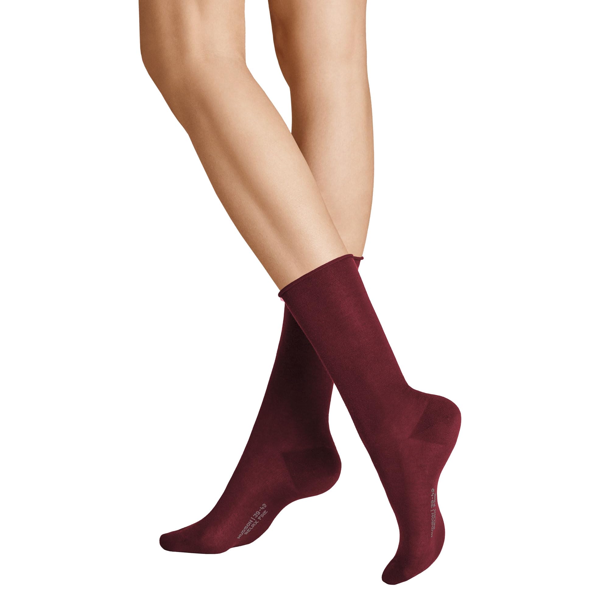 hudson-relax-fine-rollrand-socken-damen-palm-green-baumwolle image 4