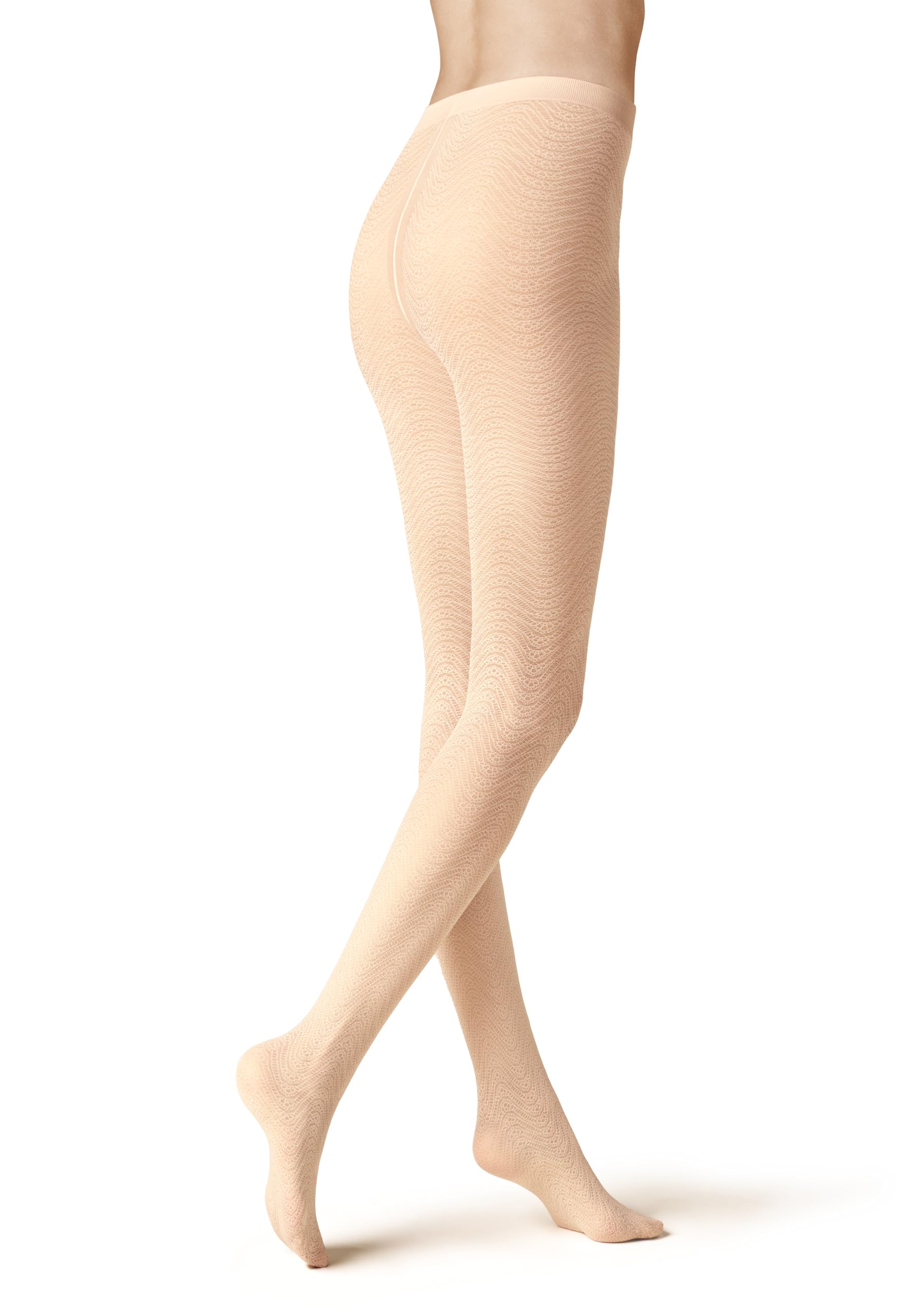 kunert-raffinesse-fancy-wave-strumpfhose-30-den-schwarz image 1
