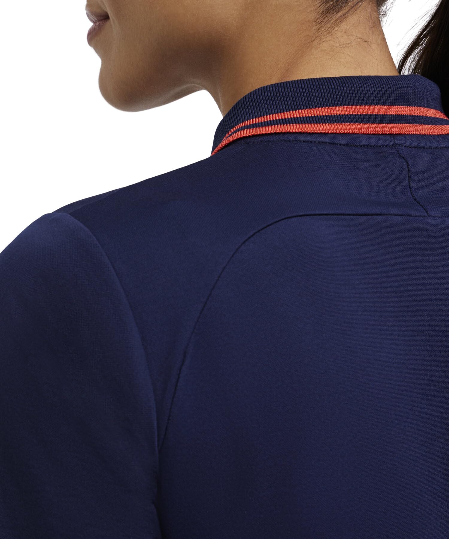 falke-golf-polo-shirt-damen-blau-pique-regular-fit image 4