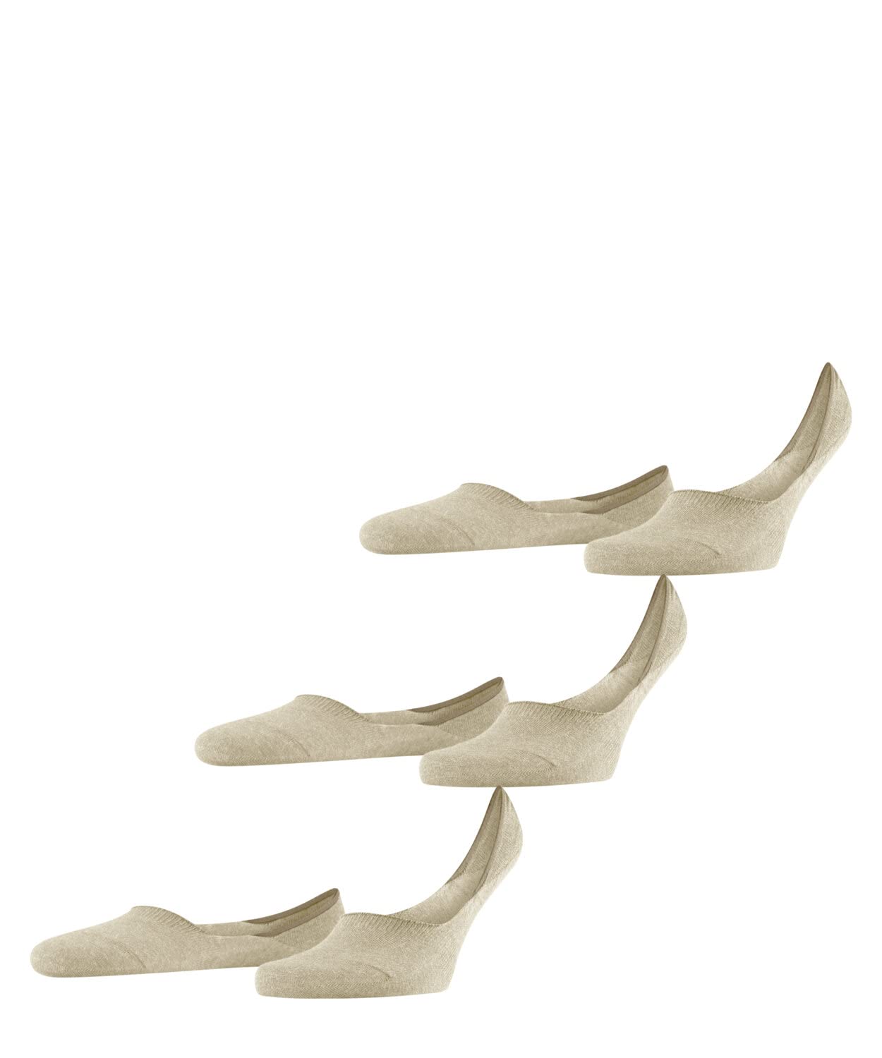 falke-step-invisible-medium-cut-f-linge-3-paar-baumwolle image 7
