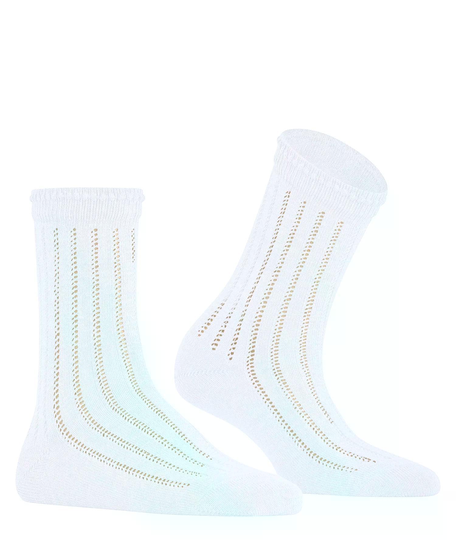 falke-eyelet-socken-39-42-baumwolle-ajour-muster image 3
