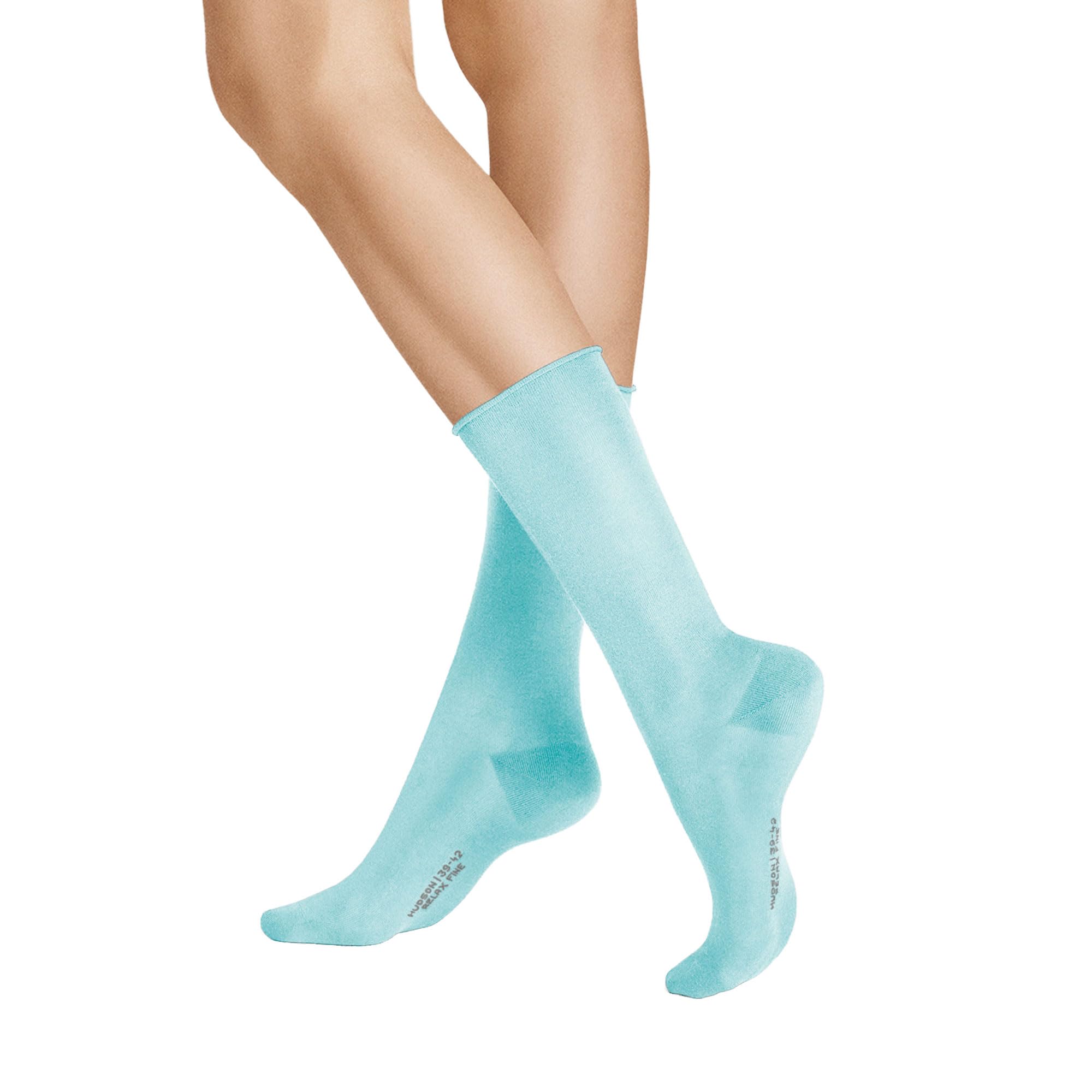 hudson-relax-fine-rollrand-socken-damen-palm-green-baumwolle image 8