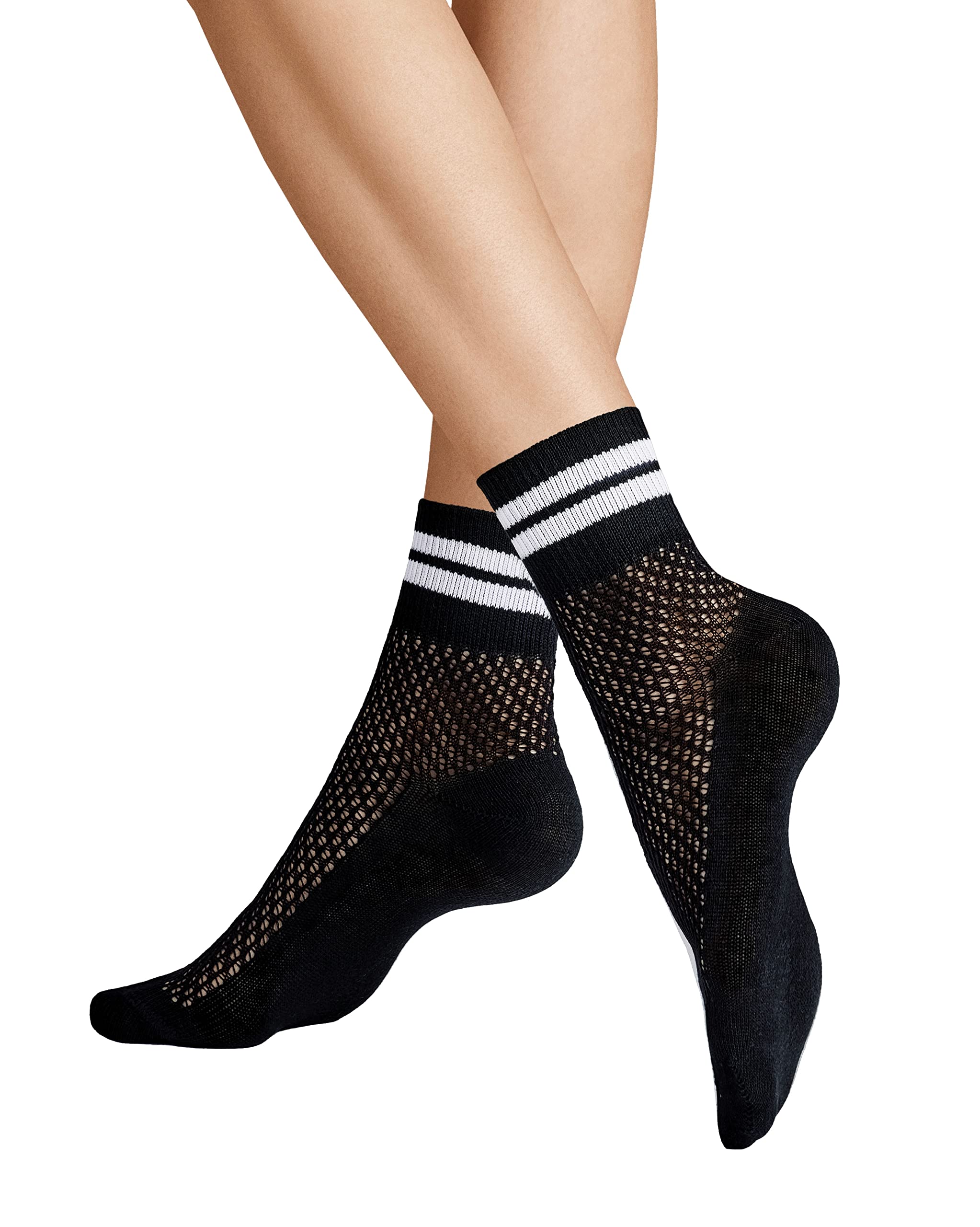 hudson-only-novel-sod-damensocken-pilly-red-netzstruktur image 3
