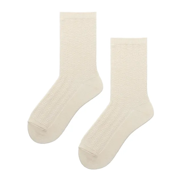 kunert-raffinesse-magical-structure-socken-offwhite-struktur image 1