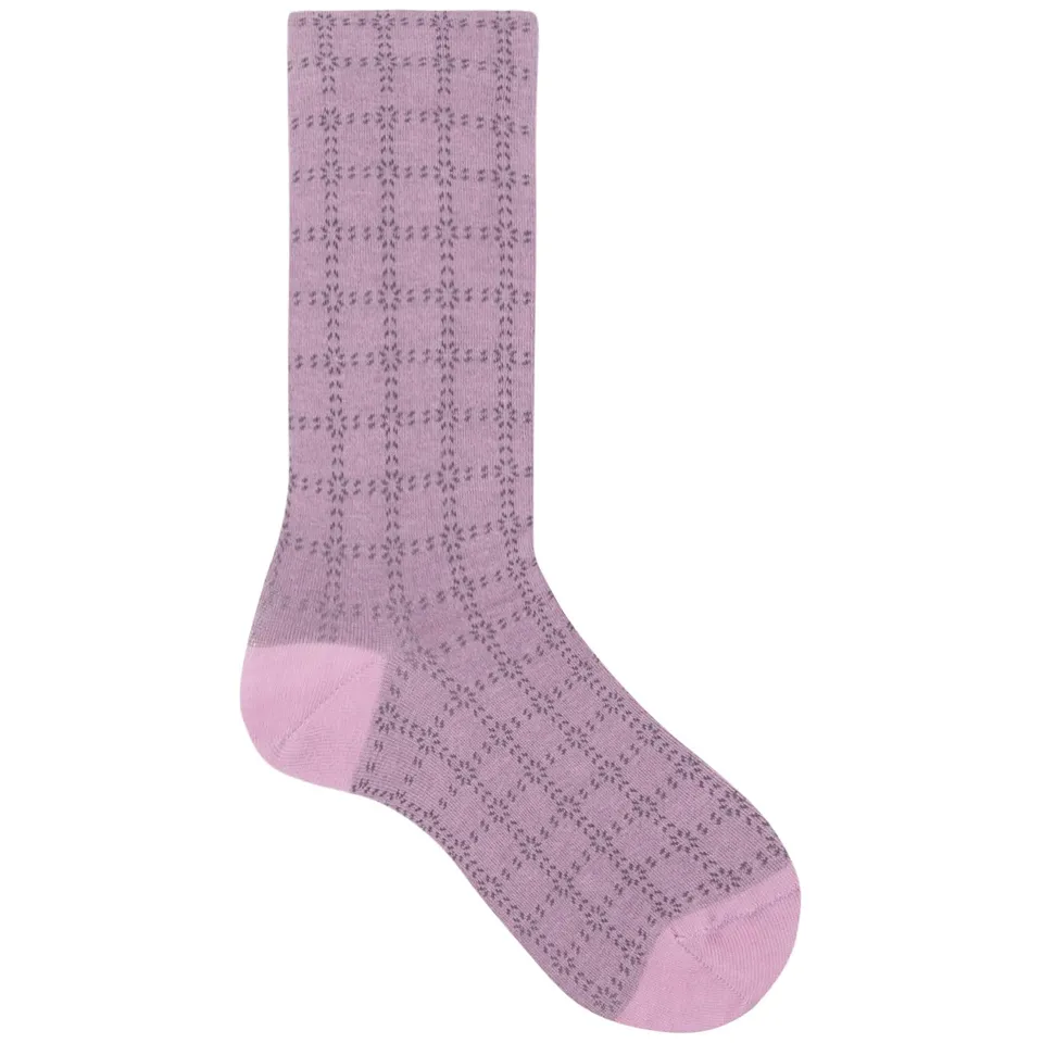 kunert-raffinesse-dots-check-socken-39-42-karo-bl-mchen image 1