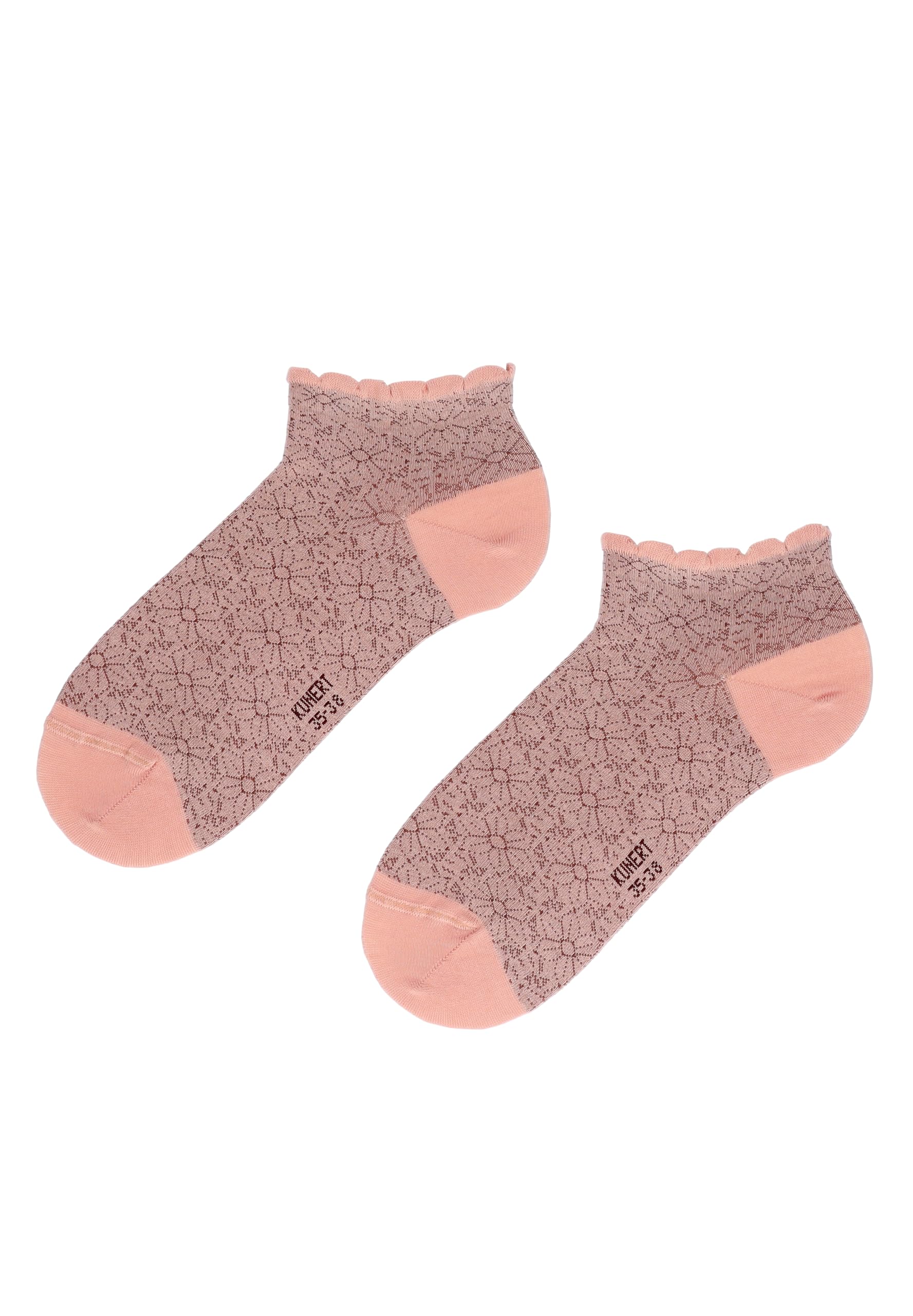 kunert-raffinesse-summer-flower-sneaker-socken-39-42-blumen image 1