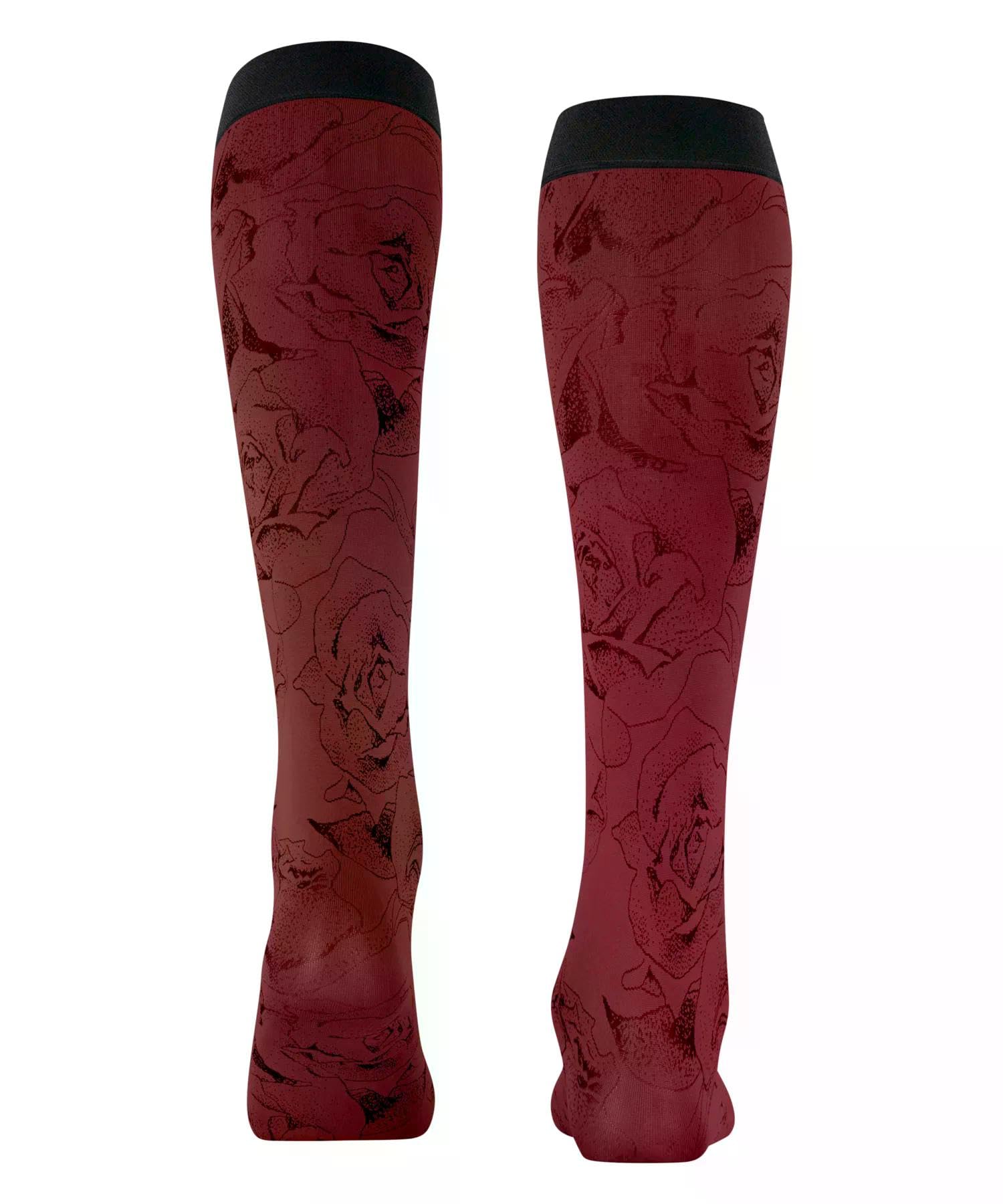 falke-rose-brush-kniestr-mpfe-silver-3462-grau-seidenglatt image 2