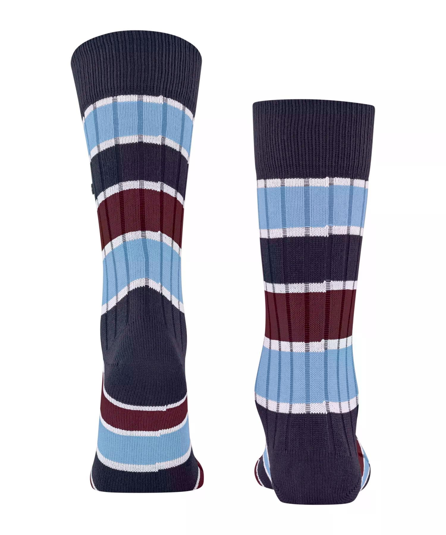 burlington-beaming-socken-baumwolle-blau-deep-blue-streifen image 2