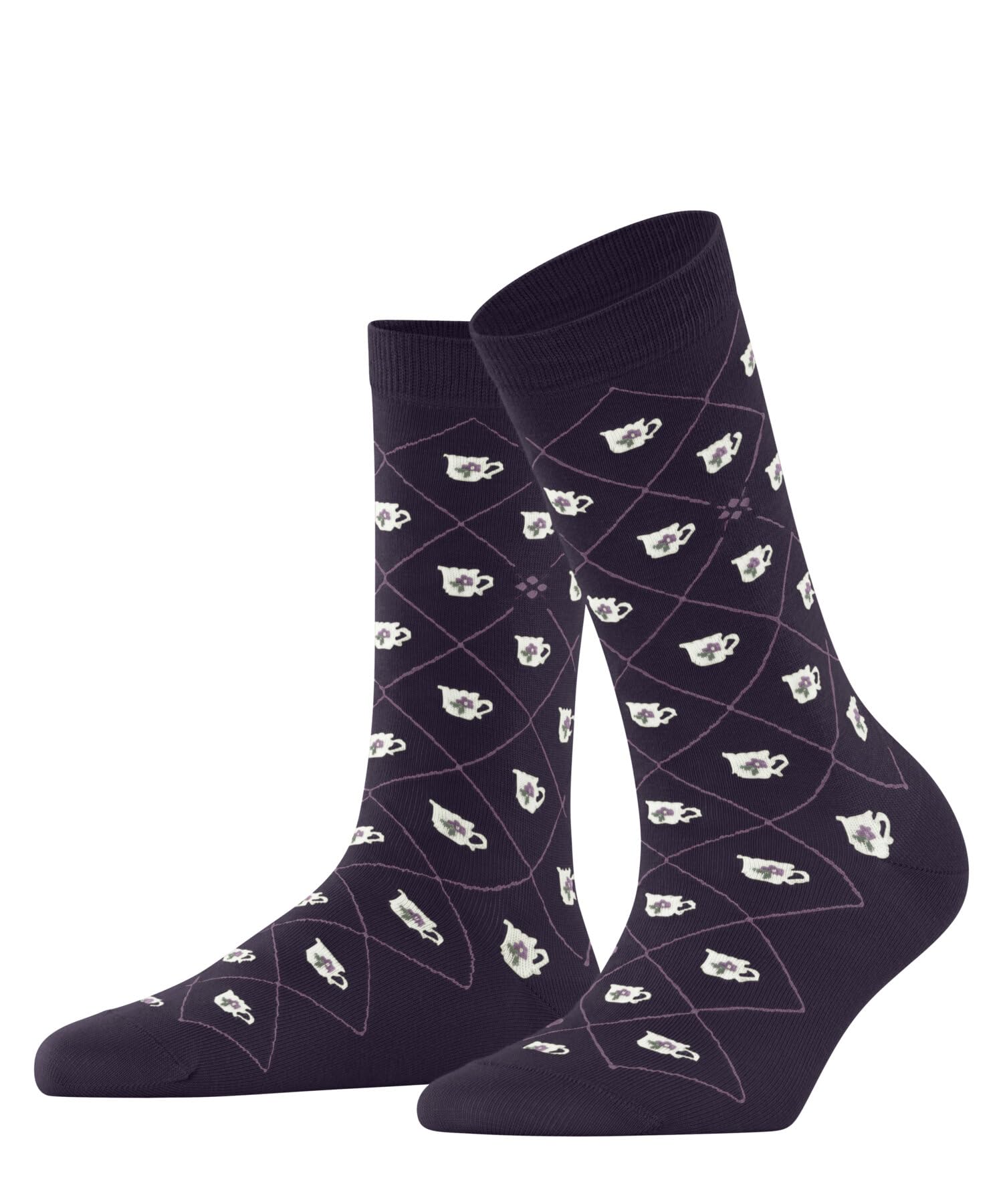 burlington-teatime-damen-socken-baumwolle-rosa-1-paar image 6