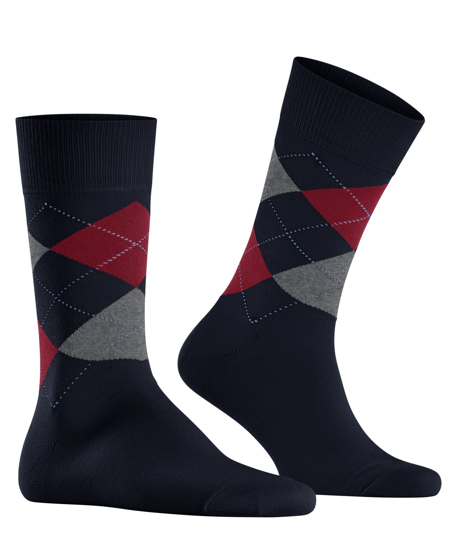 burlington-king-herren-socken-baumwolle-marine-40-46-argyle image 4