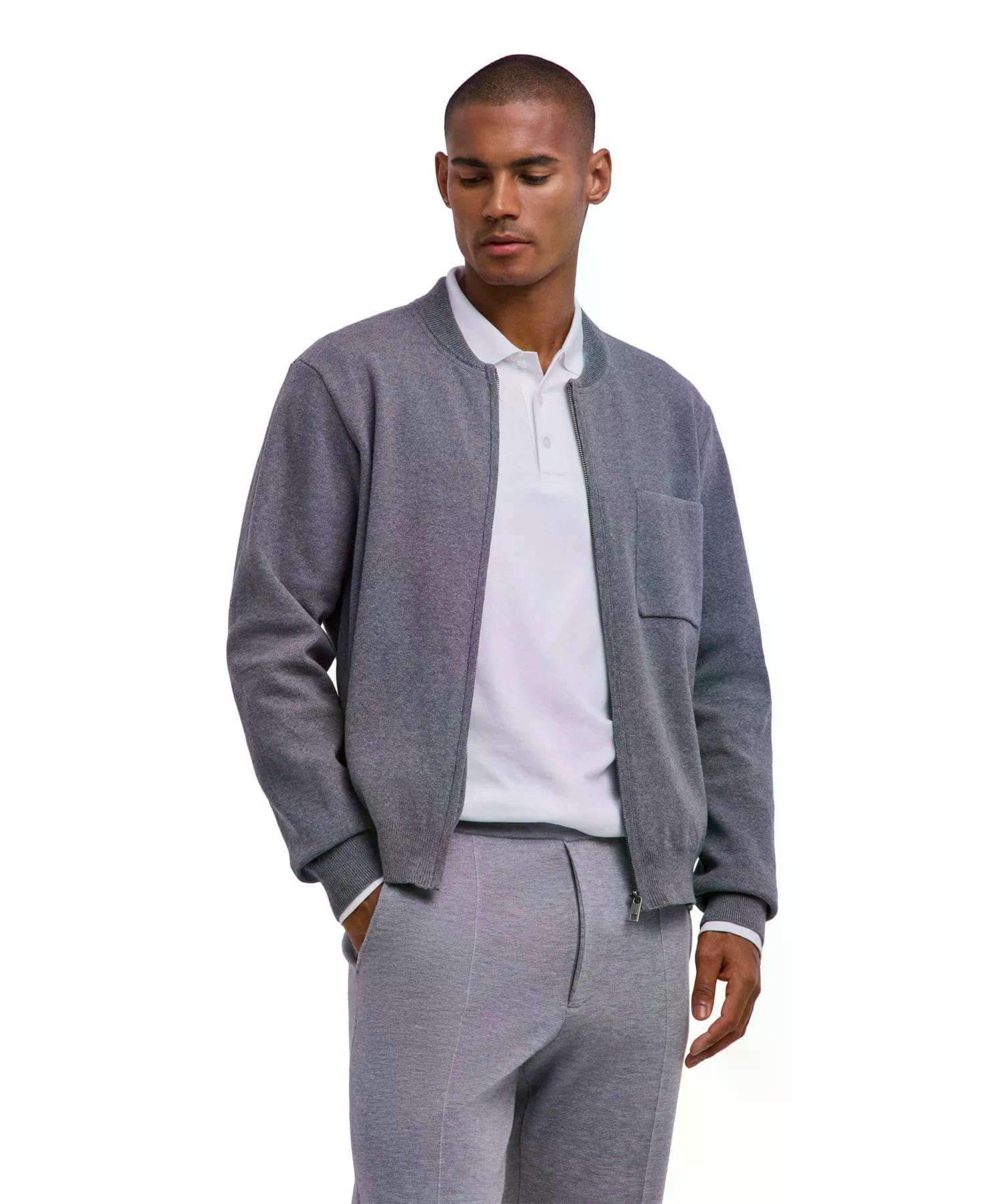 falke-cotton-touch-milano-zip-strickjacke-herren-gr-e-m-bio image 8