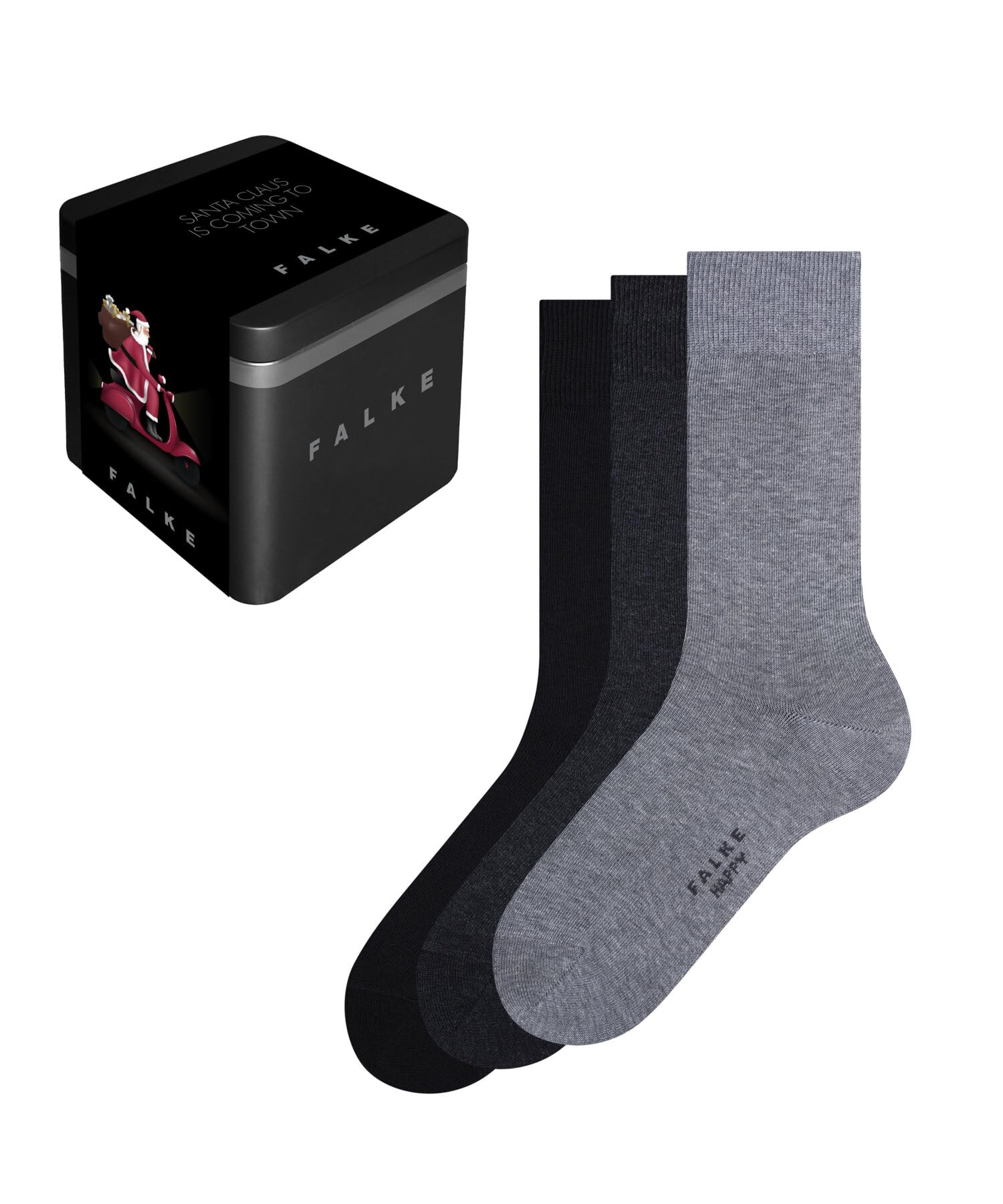 falke-happy-box-mix-herrensocken-3-paar-box-burgundy-blue image 8