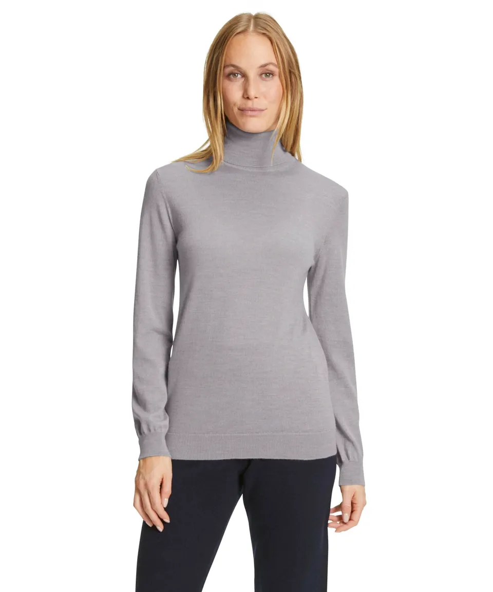 falke-merino-rollkragenpullover-damen-merinowolle-schwarz image 1