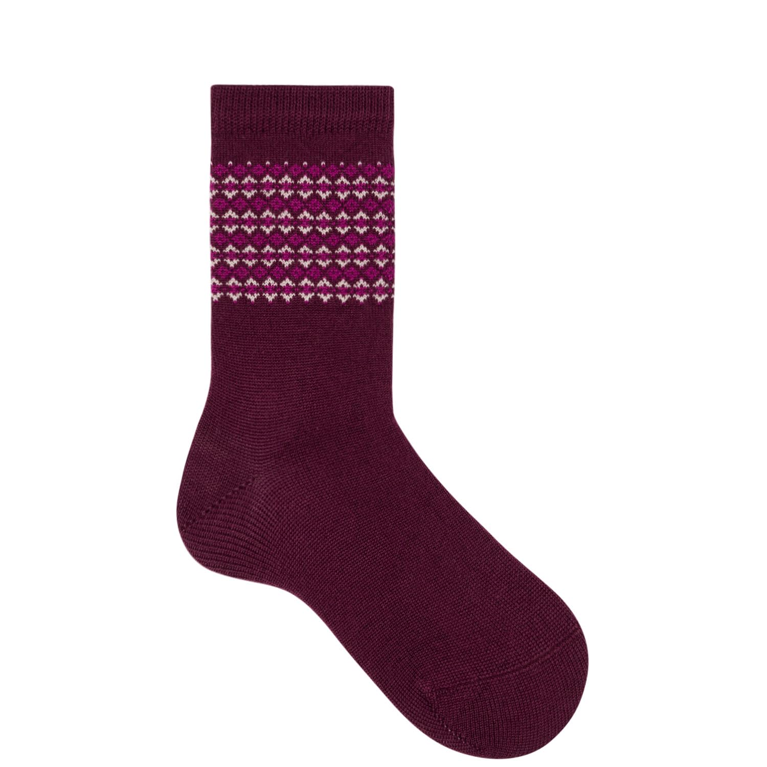 hudson-only-nordic-socken-black-wintersocke-muster image 4