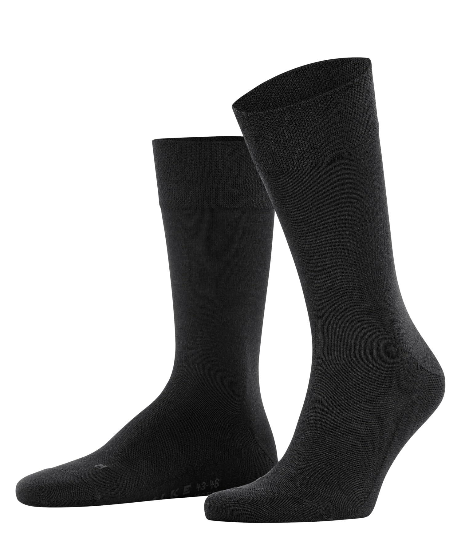 falke-sensitive-new-york-herren-socken-schwarz-lyocell-druckfrei image 1