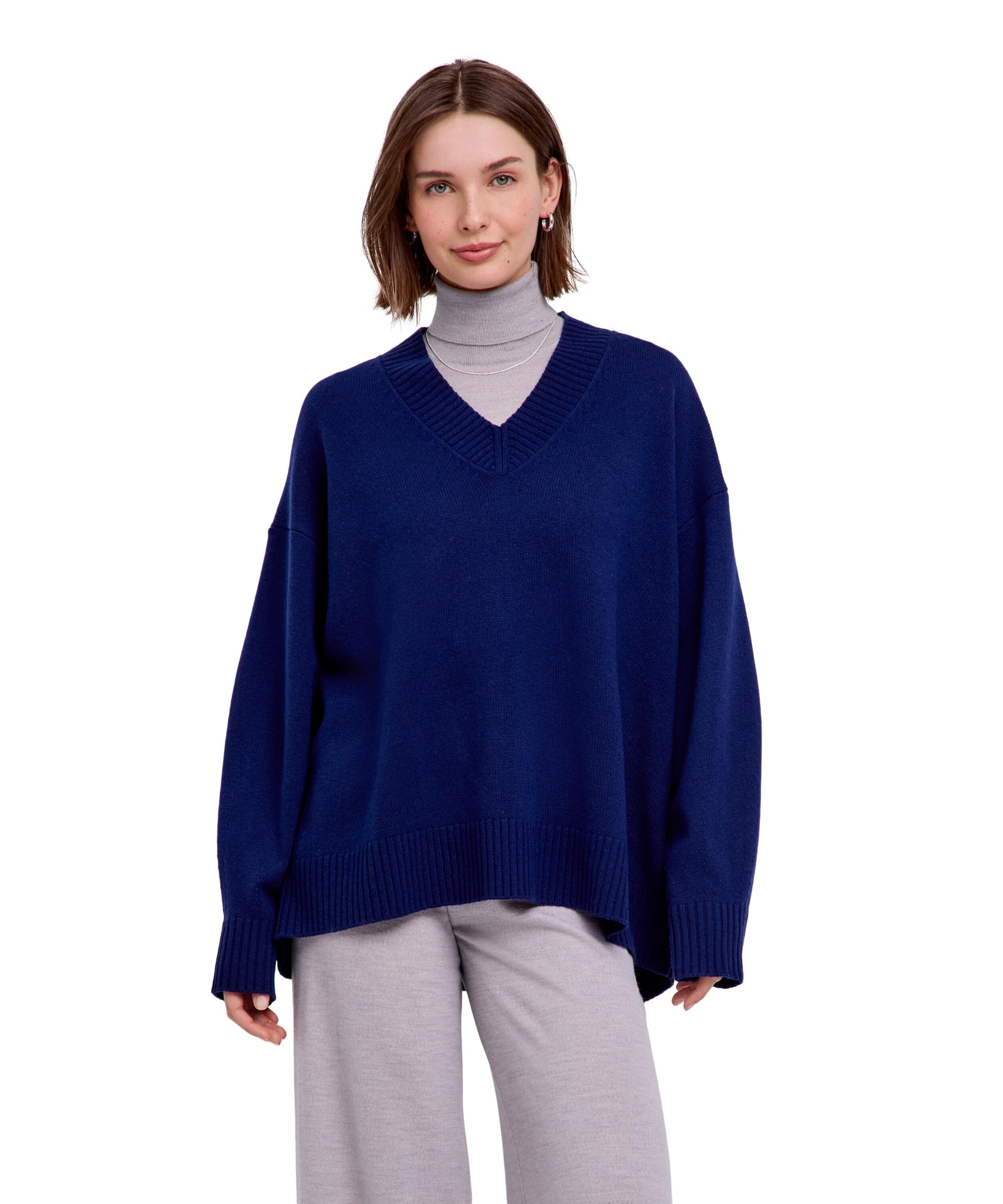 falke-cotton-touch-v-neck-pullover-schurwolle-damen image 5