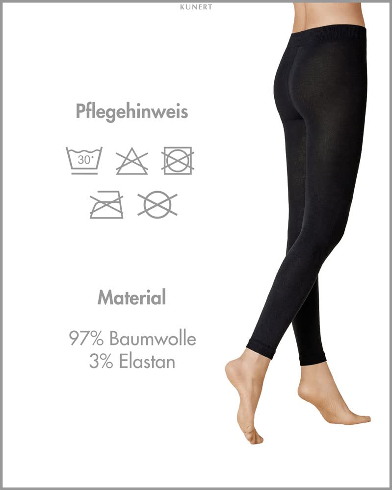 kunert-liz-leggings-baumwolle-schwarz-ohne-gummi-48-50 image 2