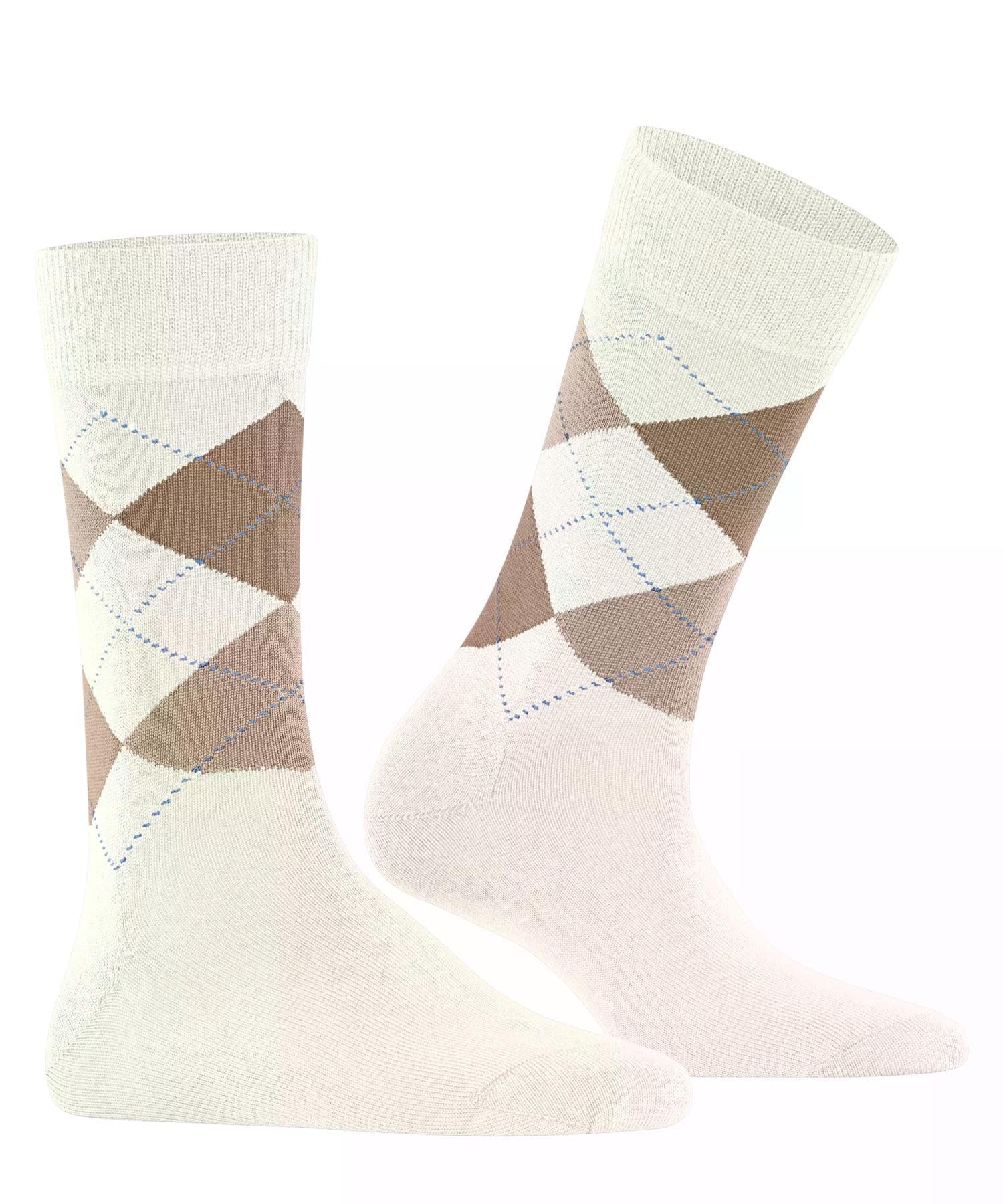 burlington-marylebone-socken-wolle-off-white-argyle image 3