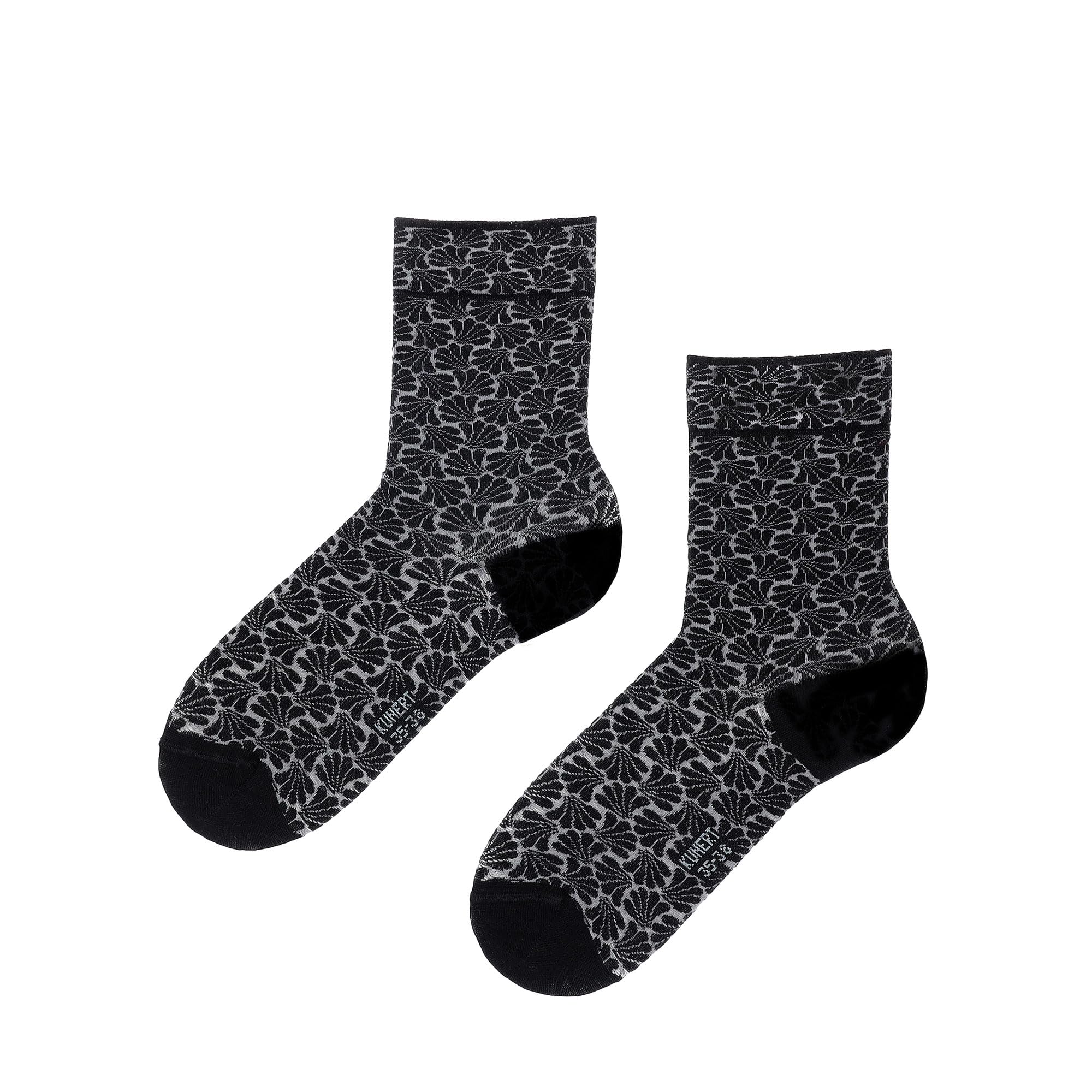 kunert-raffinesse-ornamental-citynight-socken-schwarz-35-38 image 1