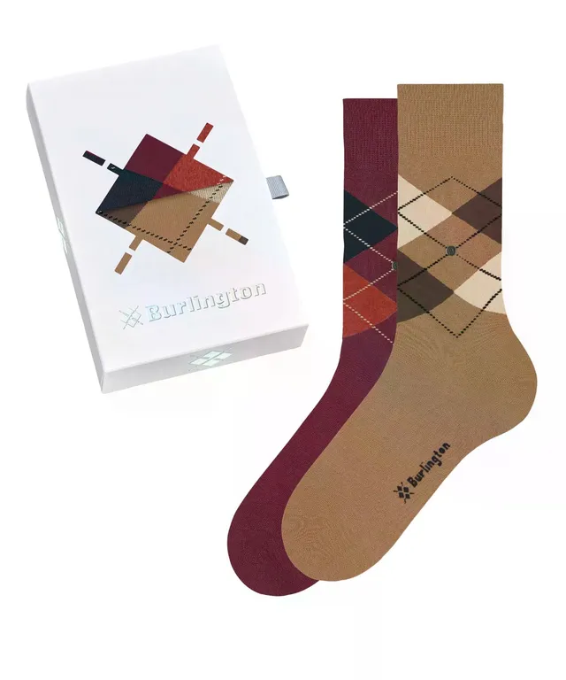 burlington-everyday-basic-gift-box-socken-lila-beige image 1