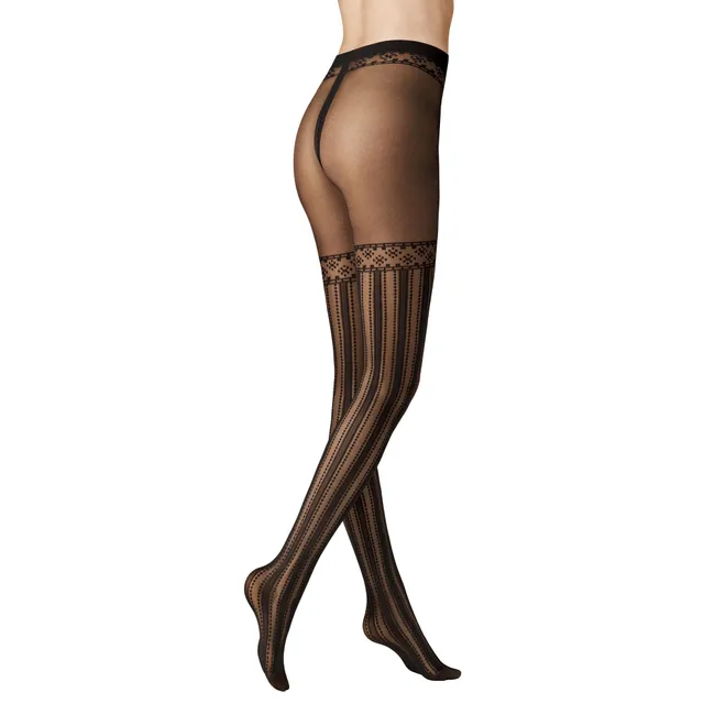 kunert-raffinesse-graphic-stripes-strumpfhose-42-44-30-den image 1