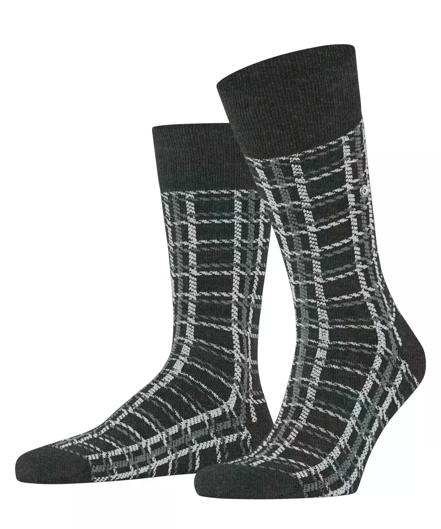 burlington-grid-socken-anthracite-melange-3080-kaschmir image 1