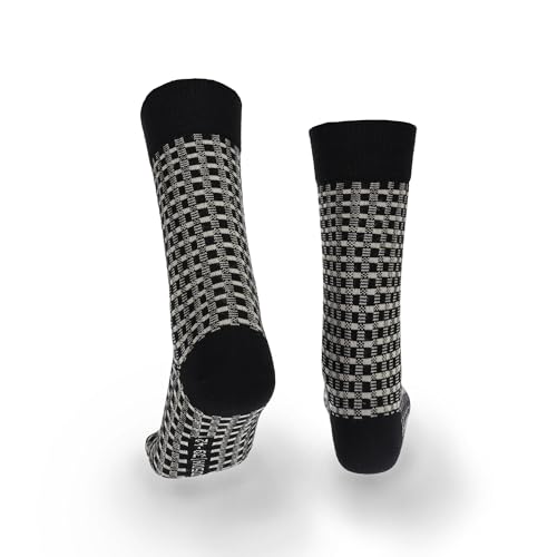 hudson-only-link-fashion-socke-herren-schwarz-39-42-karo image 7