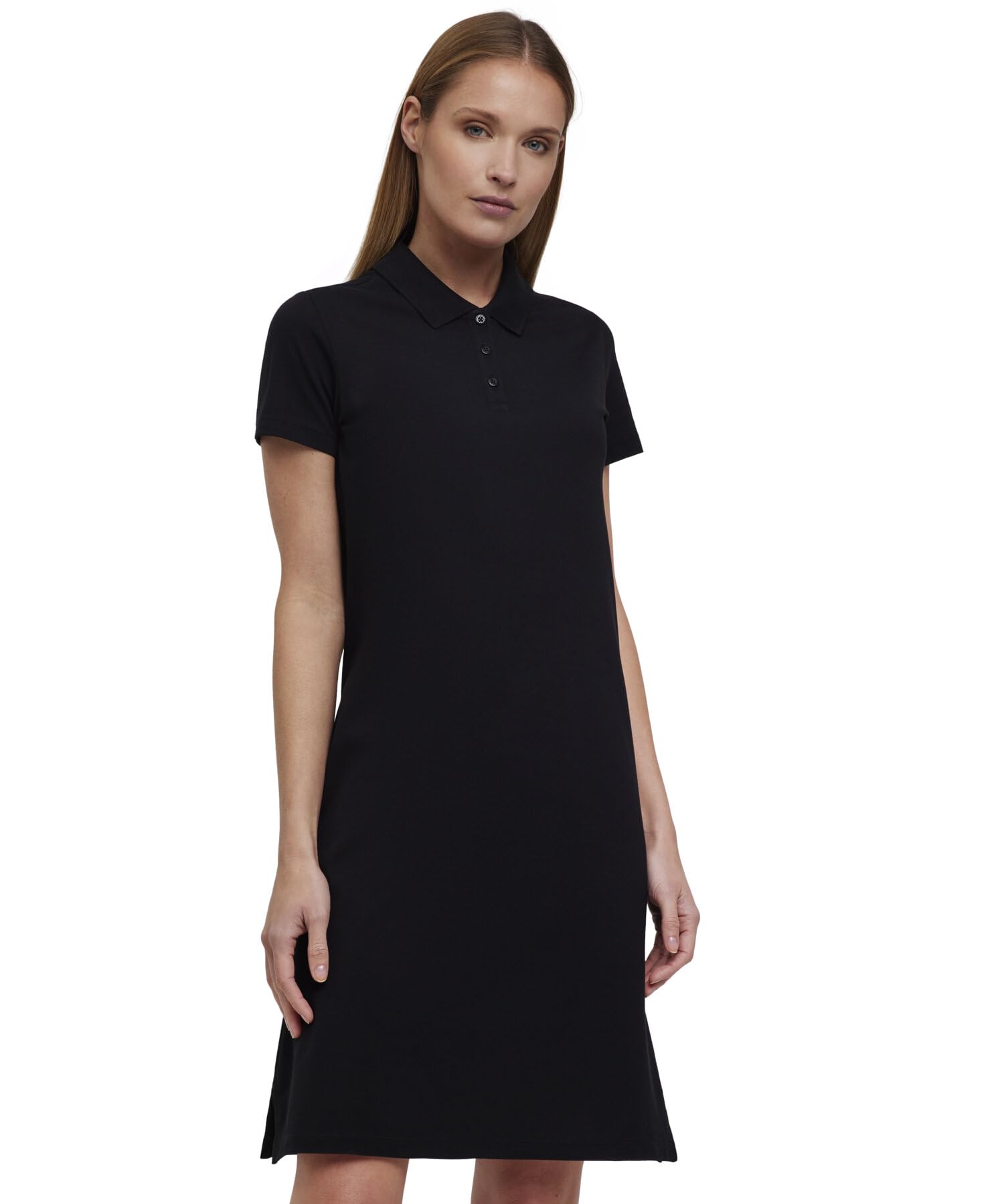 falke-cotton-touch-pique-polo-kleid-damen-baumwolle image 1
