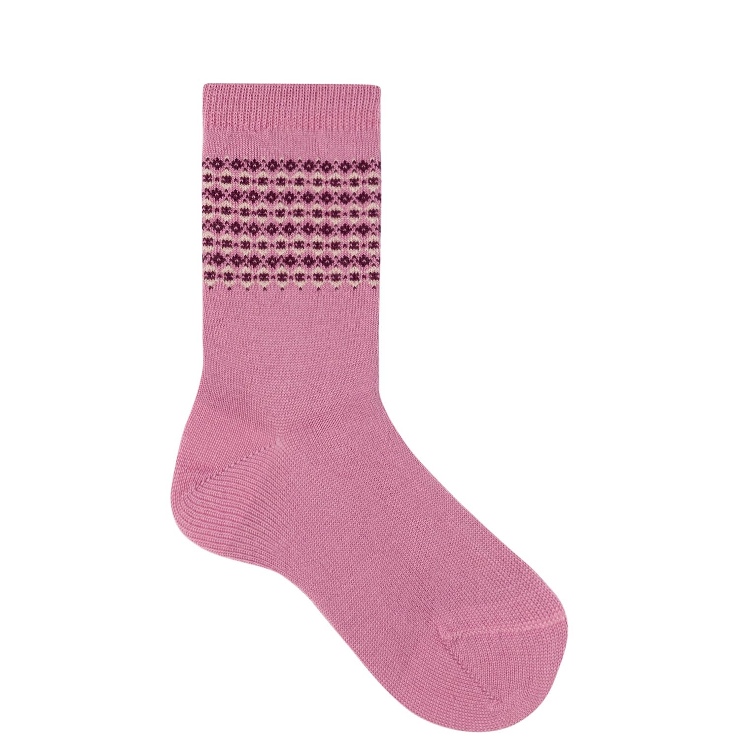 hudson-only-nordic-socken-black-wintersocke-muster image 5