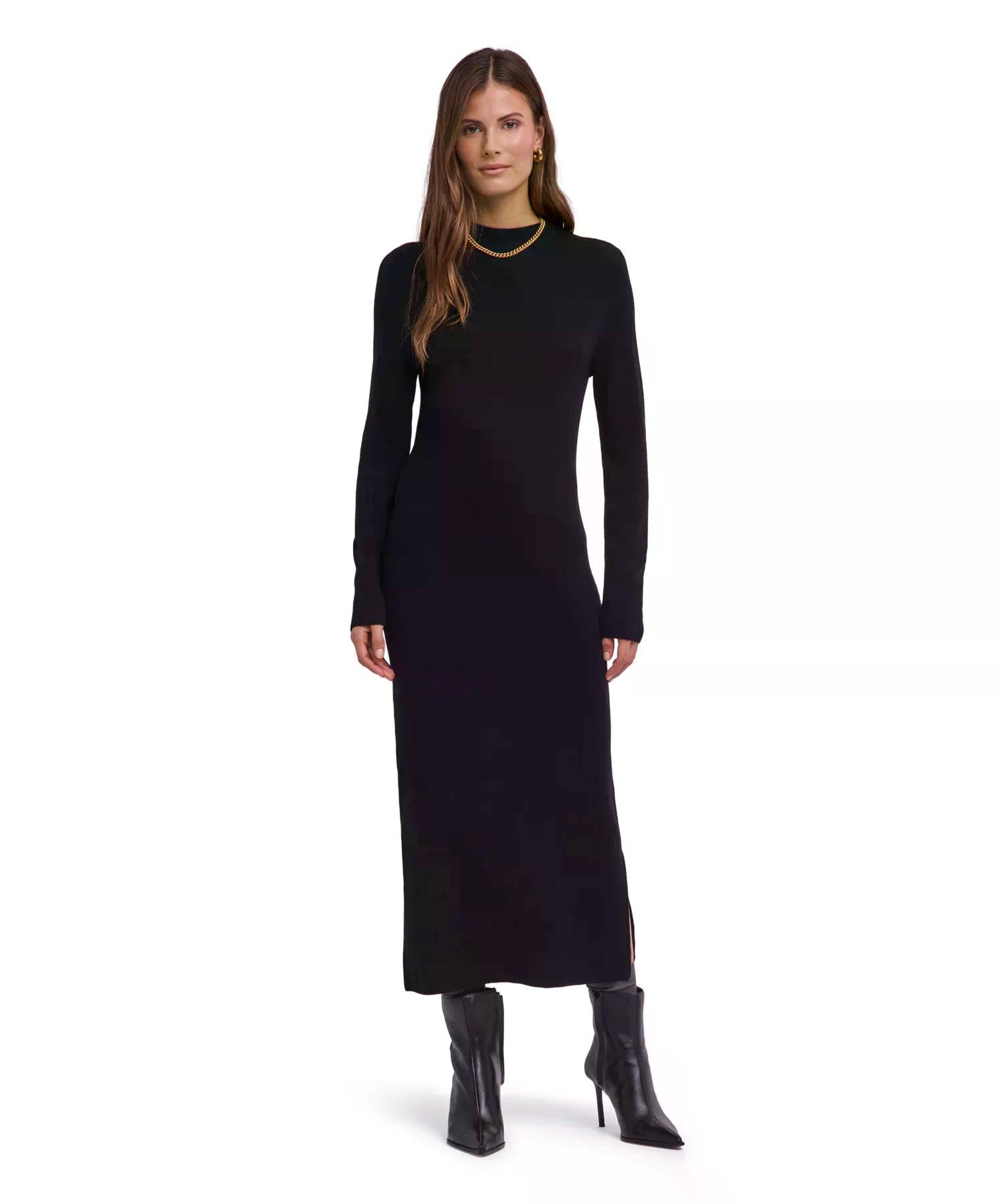 falke-favorites-ultrafine-kleid-schwarz-merinowolle image 1