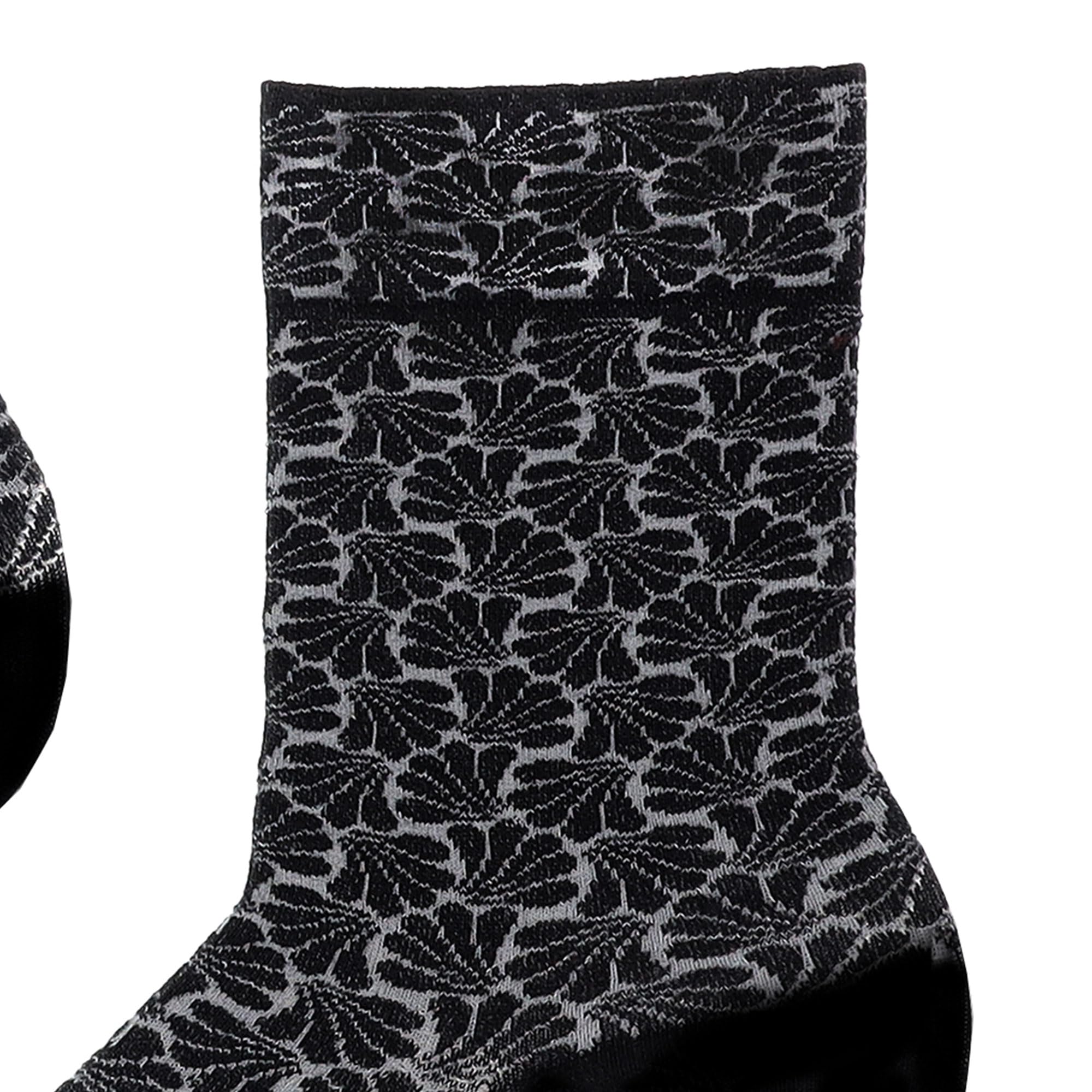 kunert-raffinesse-ornamental-citynight-socken-schwarz-35-38 image 2