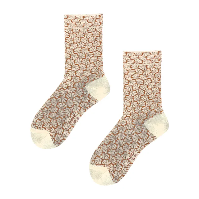 kunert-raffinesse-ornamental-citynight-socke-beige-39-42-floral image 1