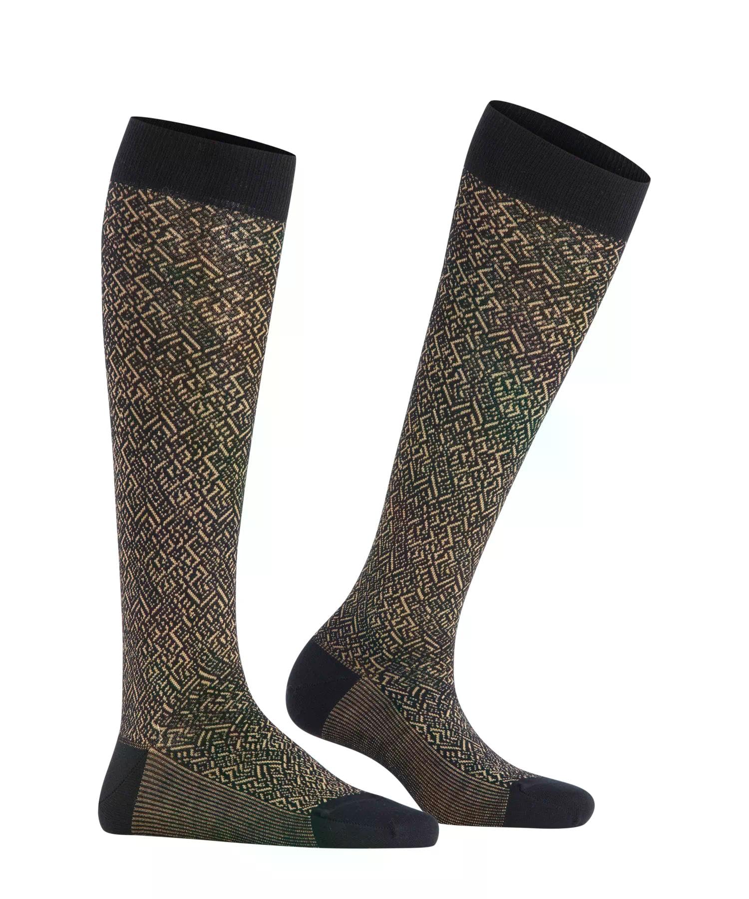 falke-snow-glitter-kniestr-mpfe-black-35-38-merinowolle image 4
