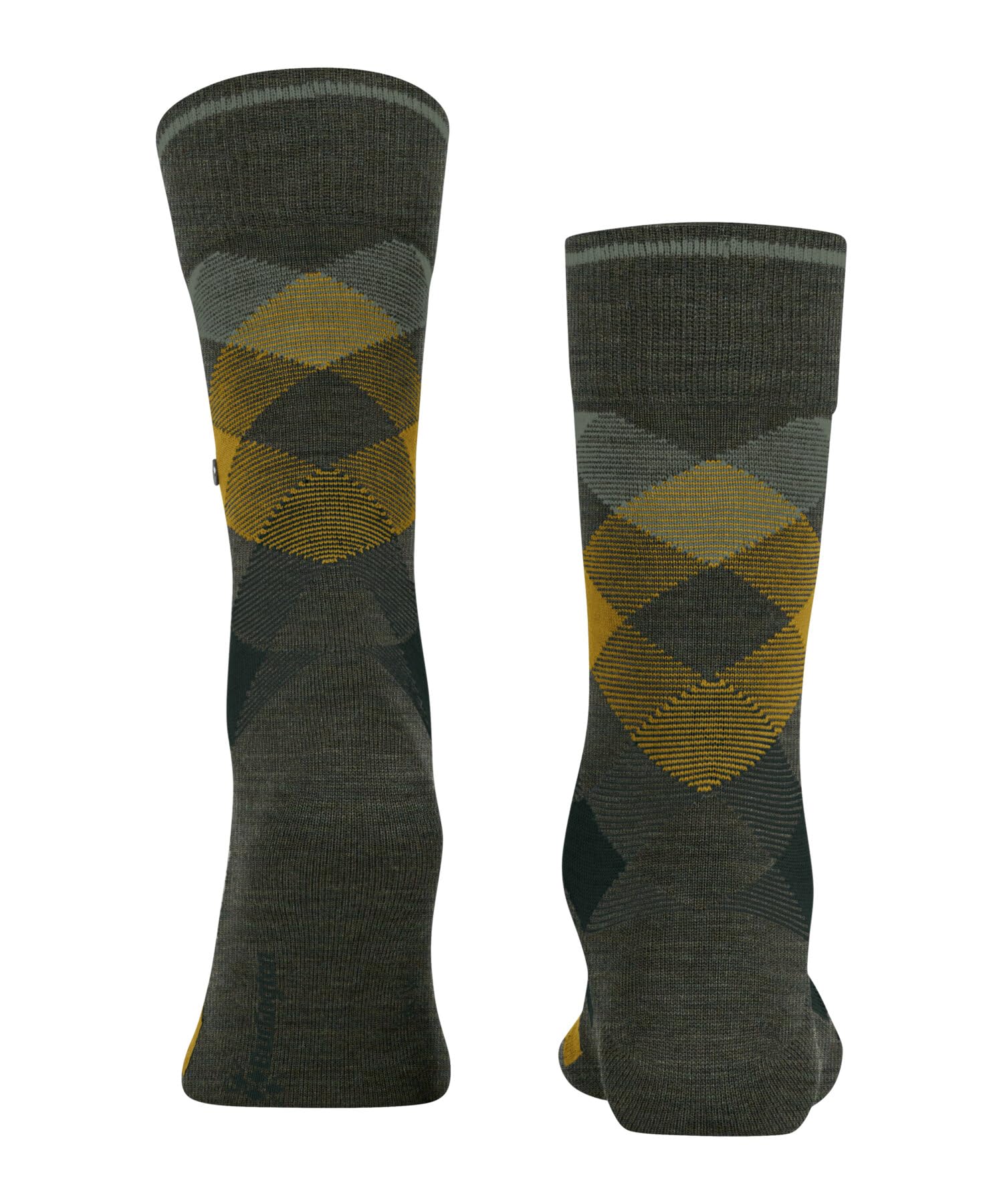 burlington-edinburgh-melange-socken-wolle-gr-n-herren image 2
