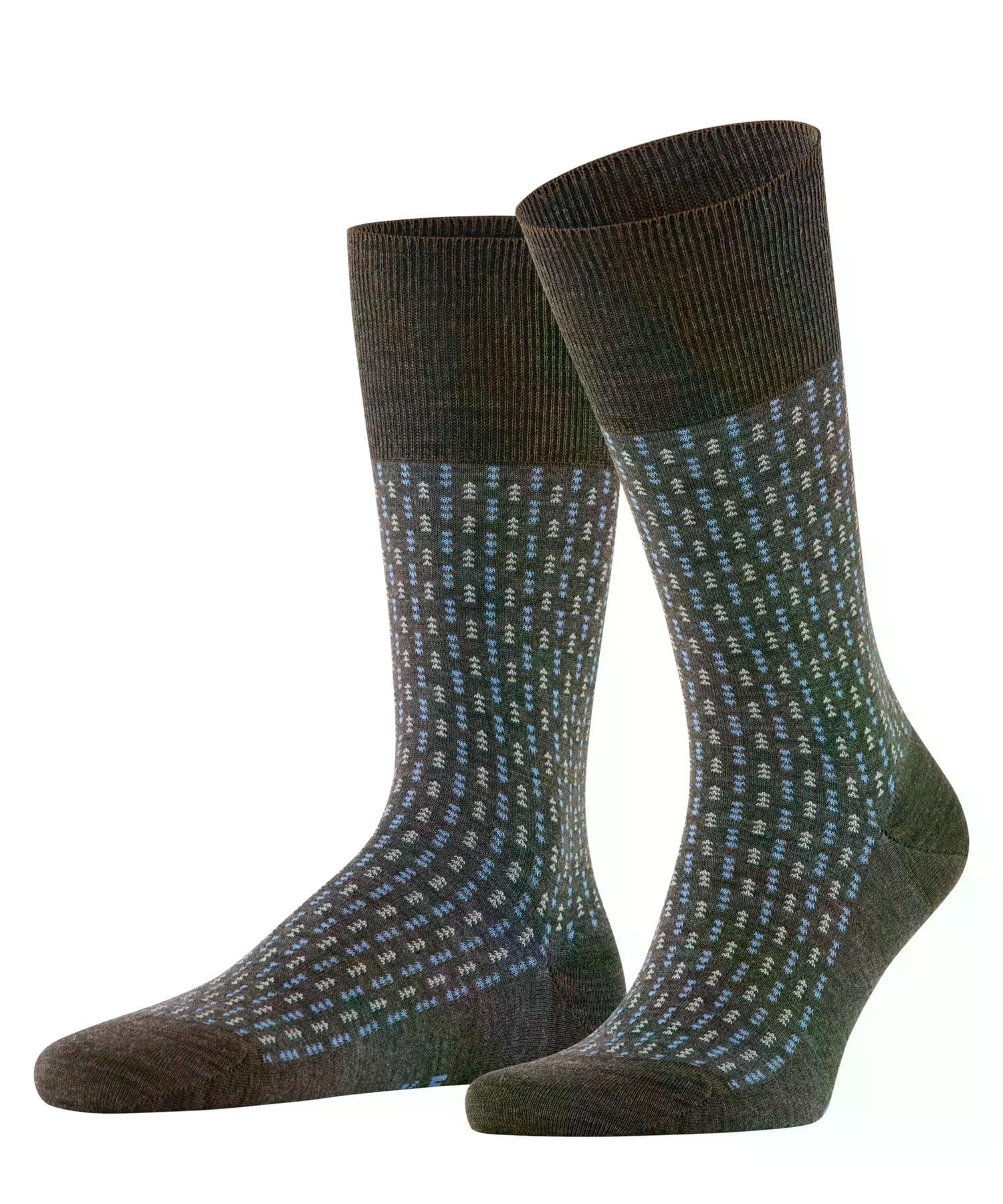 falke-airport-special-edition-socken-brown-mel-wolle-45-46 image 1