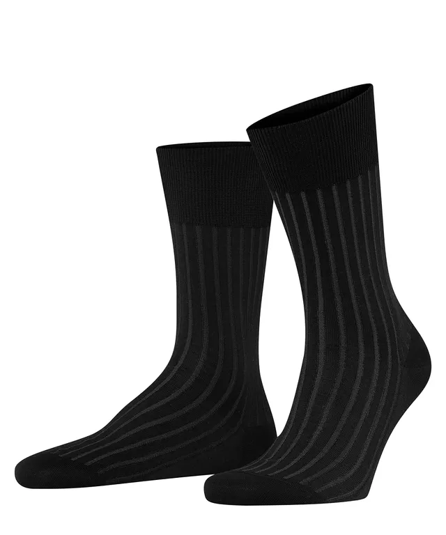 falke-shadow-herrensocken-baumwolle-grey-white-43-44 image 1