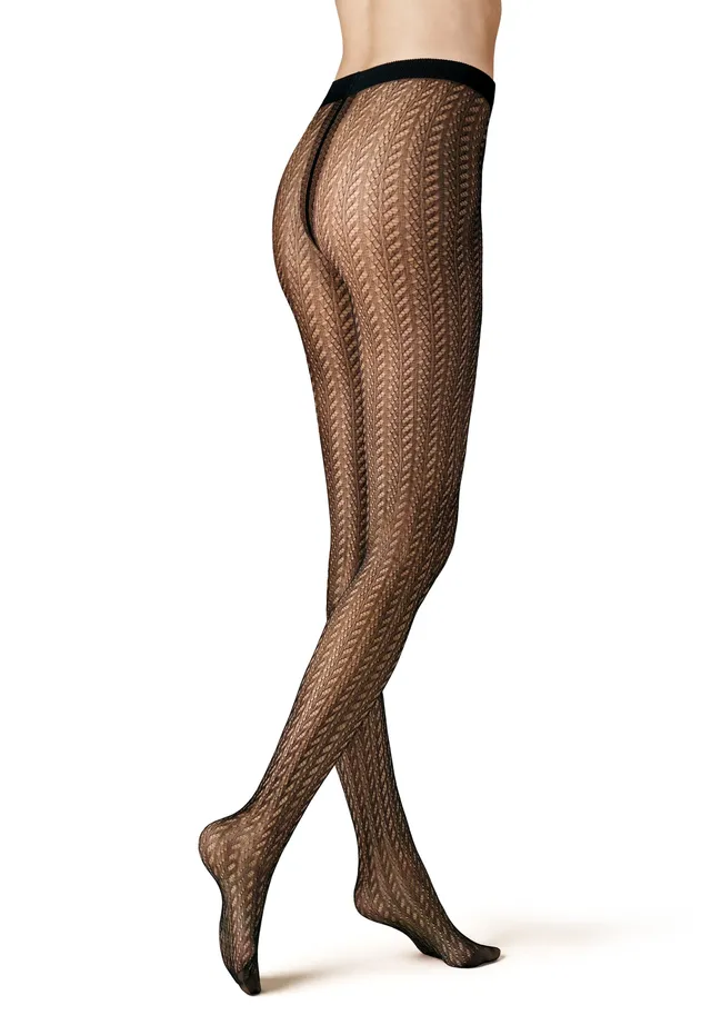 kunert-raffinesse-fine-ajour-strumpfhose-20-den-schwarz-44-46 image 1