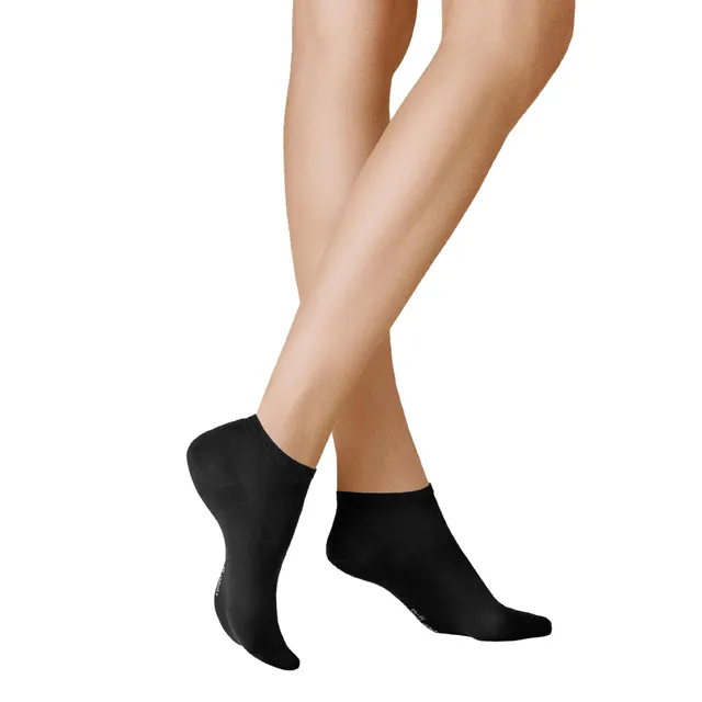 kunert-finest-cotton-sneaker-socken-schwarz-35-38-1-paar image 1
