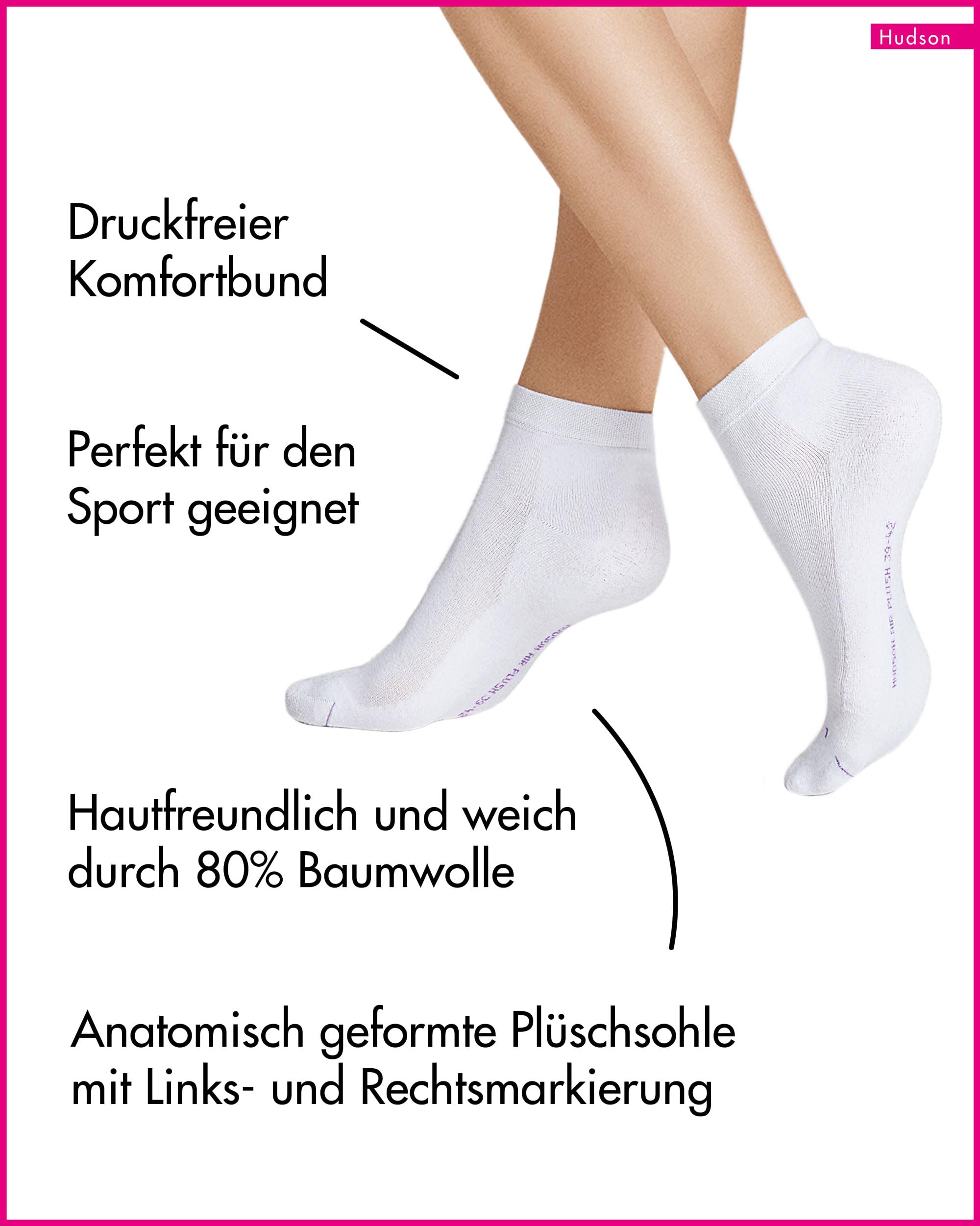 hudson-relax-sneaker-socken-air-plush-wei-gr-35-38 image 3