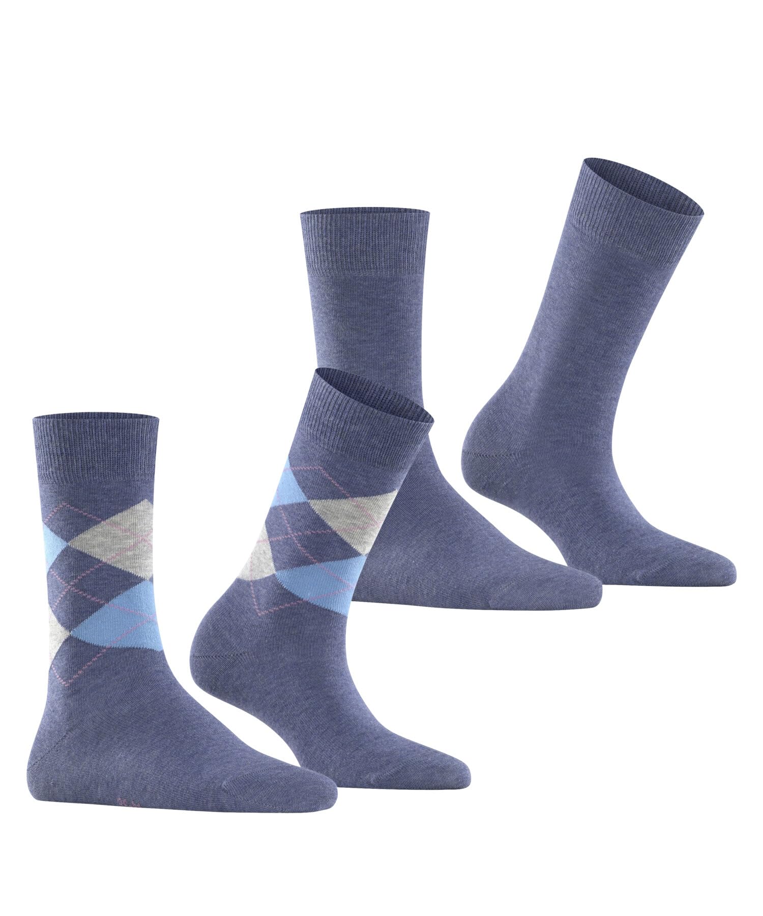 burlington-everyday-mix-2-pack-socken-damen-blau-baumwolle image 3