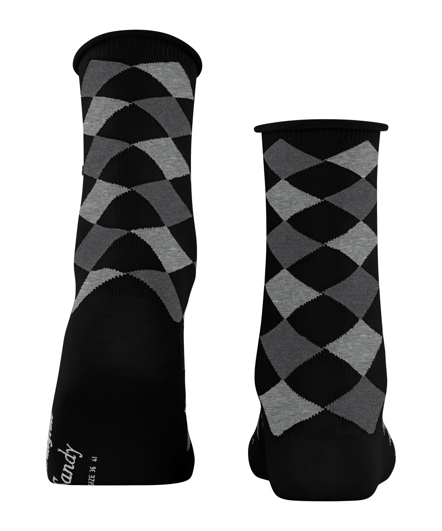 burlington-bonnie-sandy-damen-socken-schwarz-bio-baumwolle image 2