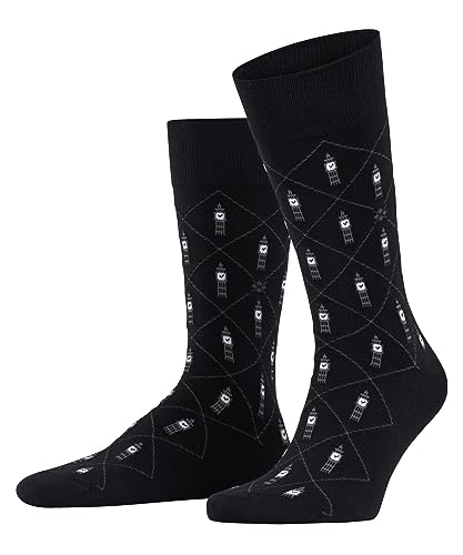 burlington-brit-style-big-ben-socken-schwarz-bio-baumwolle image 7
