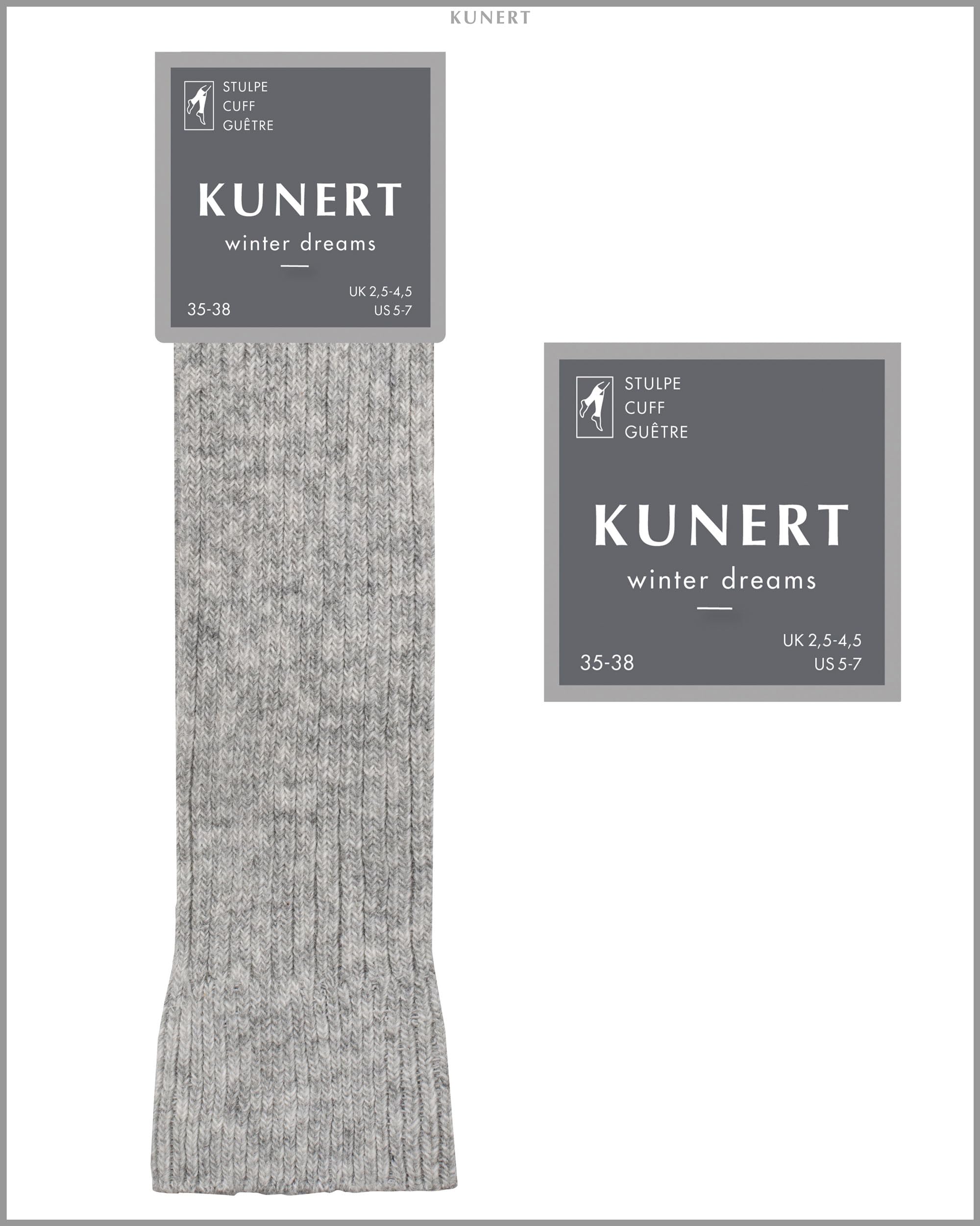 kunert-wool-care-winter-dreams-stulpe-rippe-schwarz image 4
