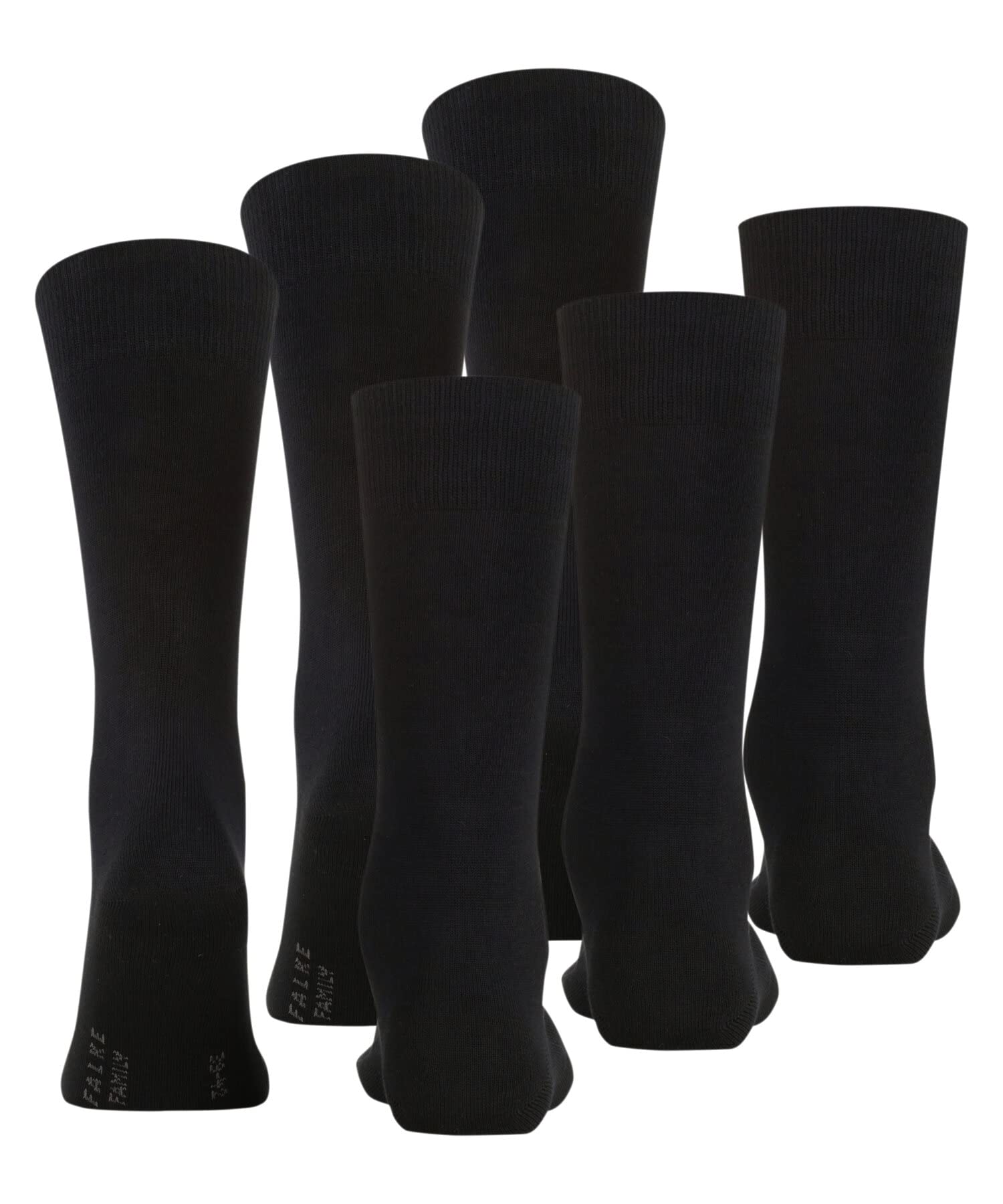 falke-family-herren-socken-3er-pack-schwarz-39-42-baumwolle image 2
