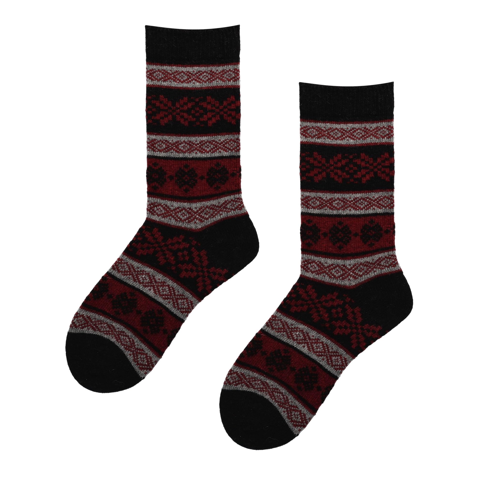 hudson-relax-cozy-nordic-socken-wollmix-ockerbraun-35-38 image 3