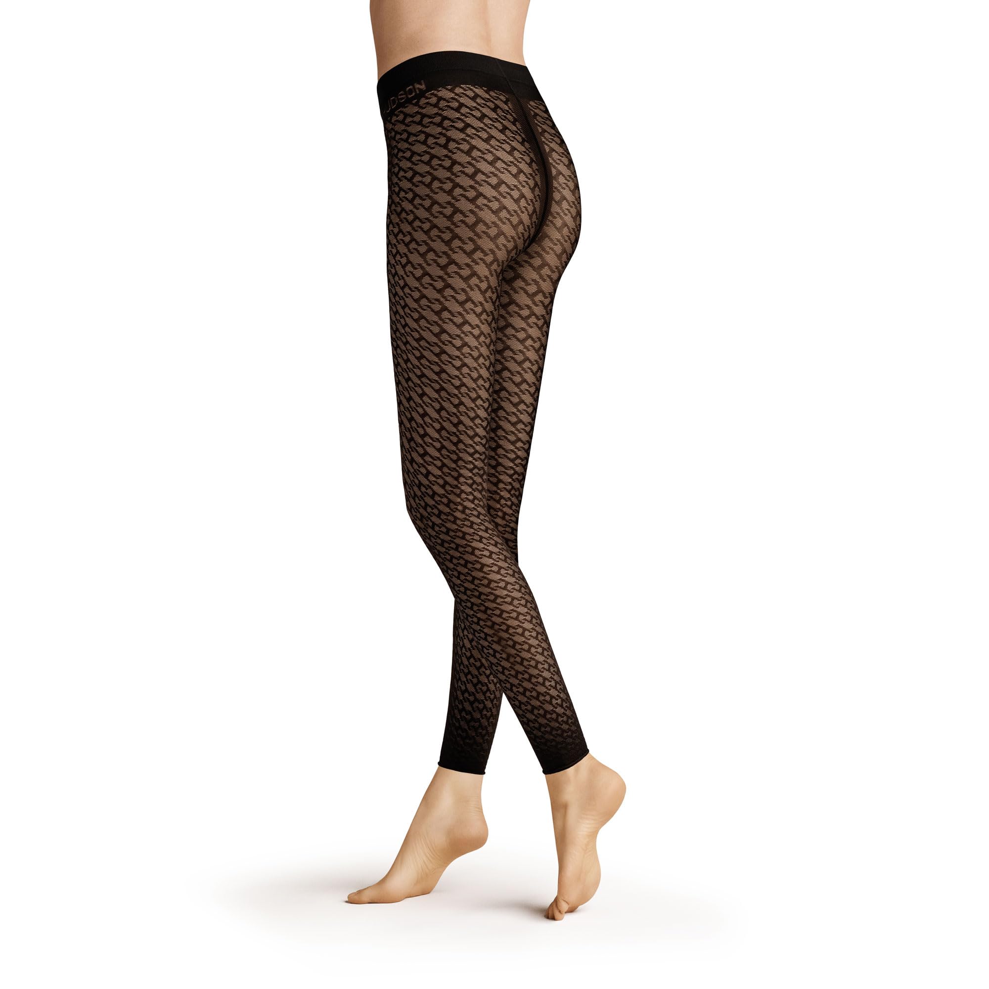 hudson-micro-letter-leggings-50-den-muster-semi-blickdicht image 1